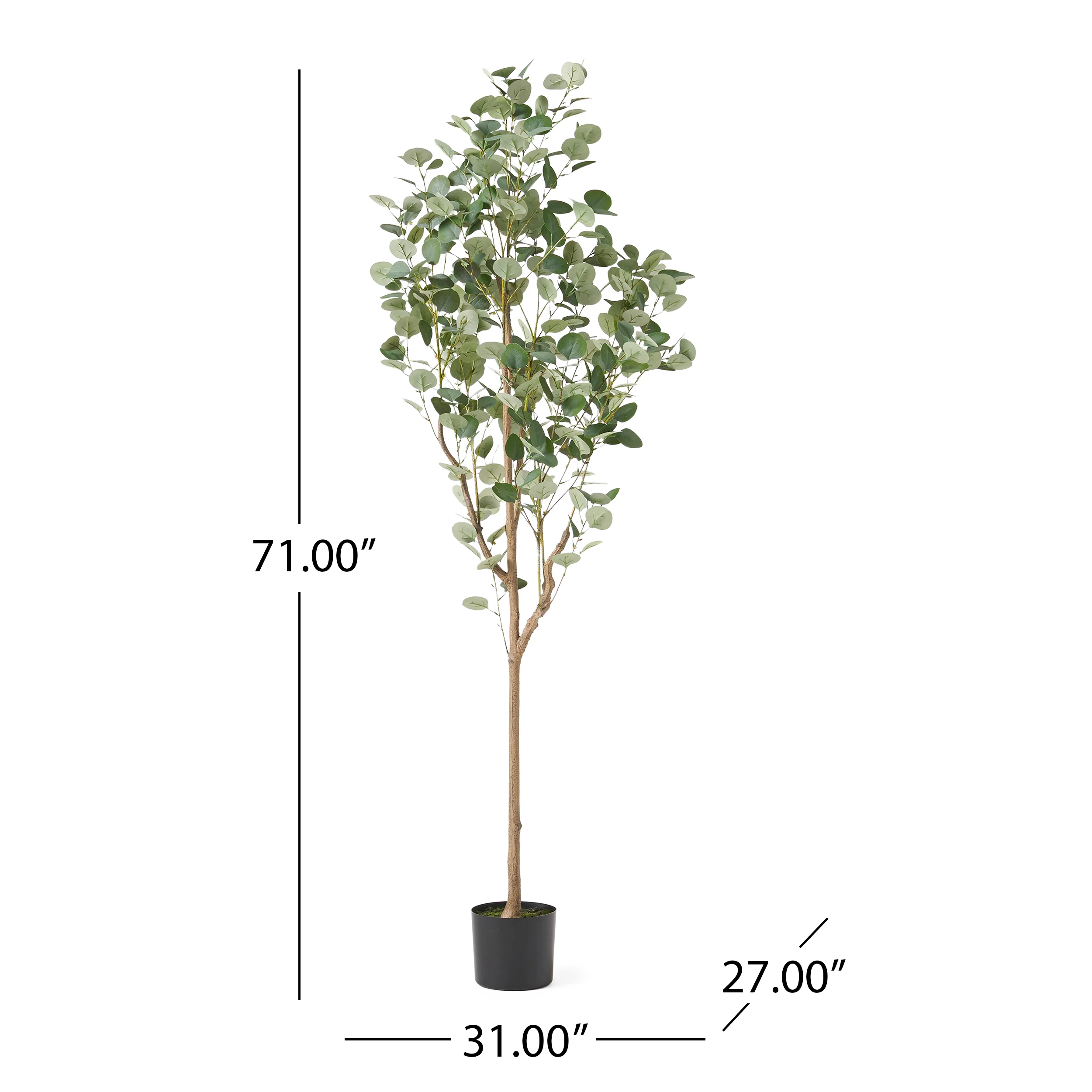 Davos Artificial Eucalyptus Tree - furnishings
