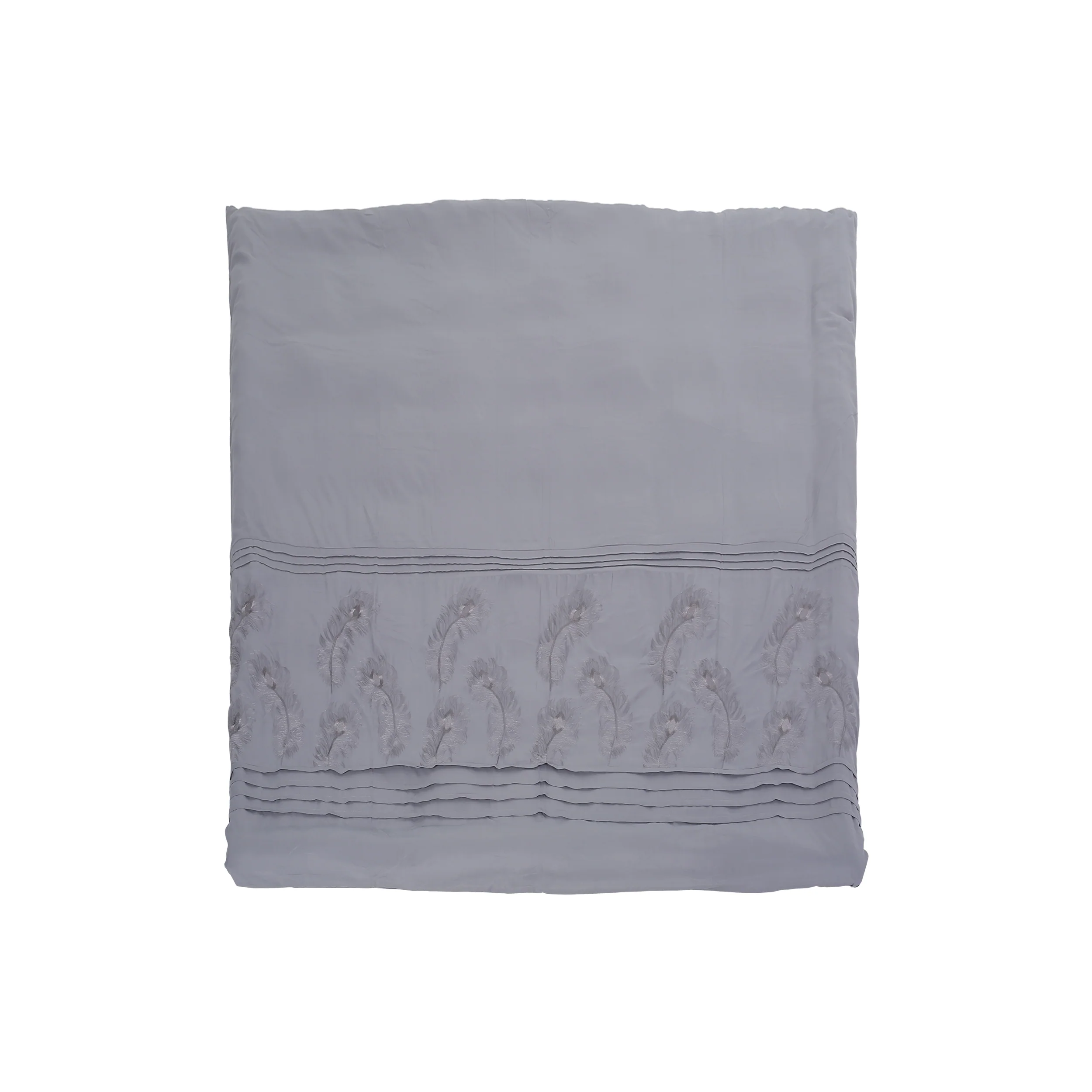 Zoey Queen Size Fabric Duvet Cover - furnishings