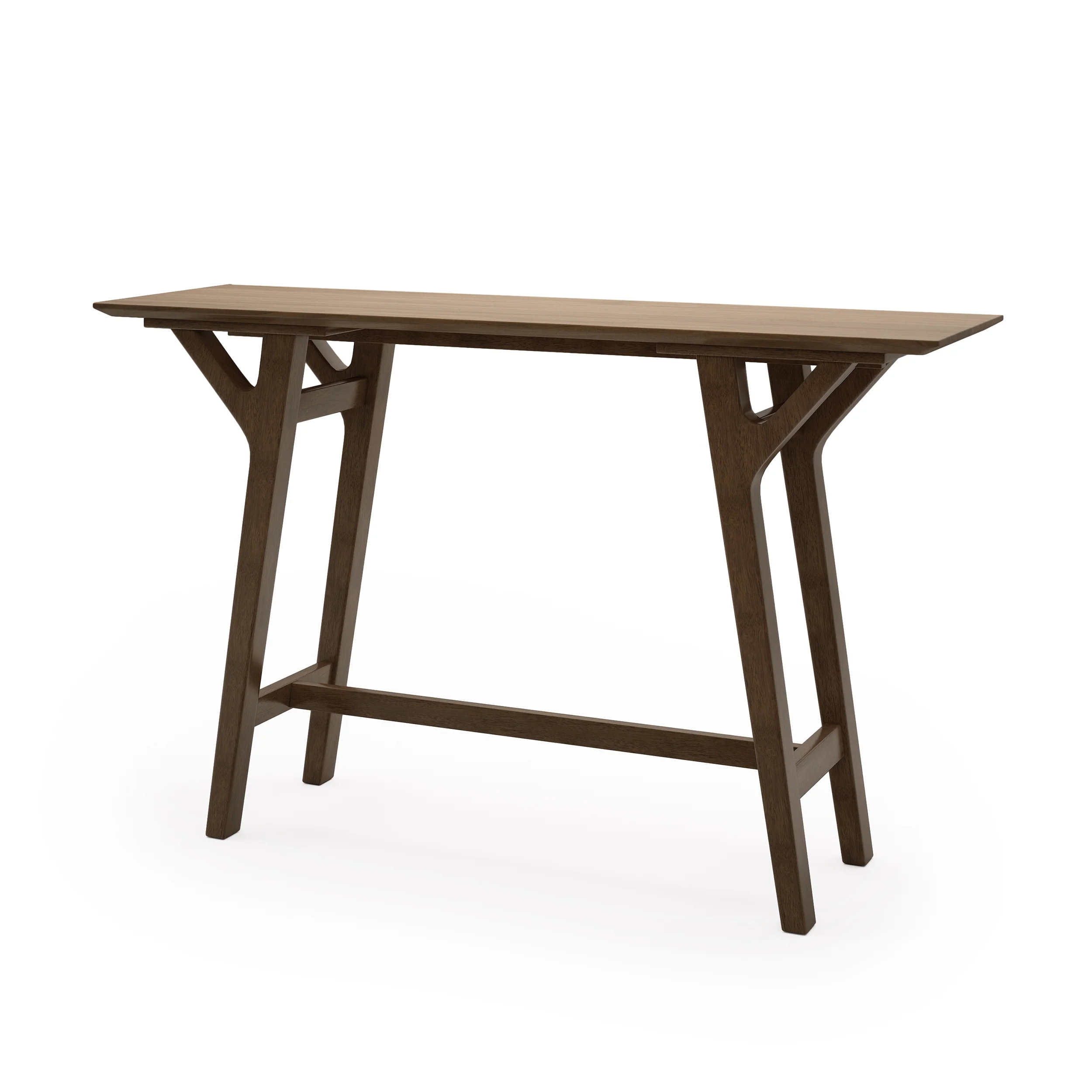 Bascom Mid Century Modern Wooden Console Table - furnishings