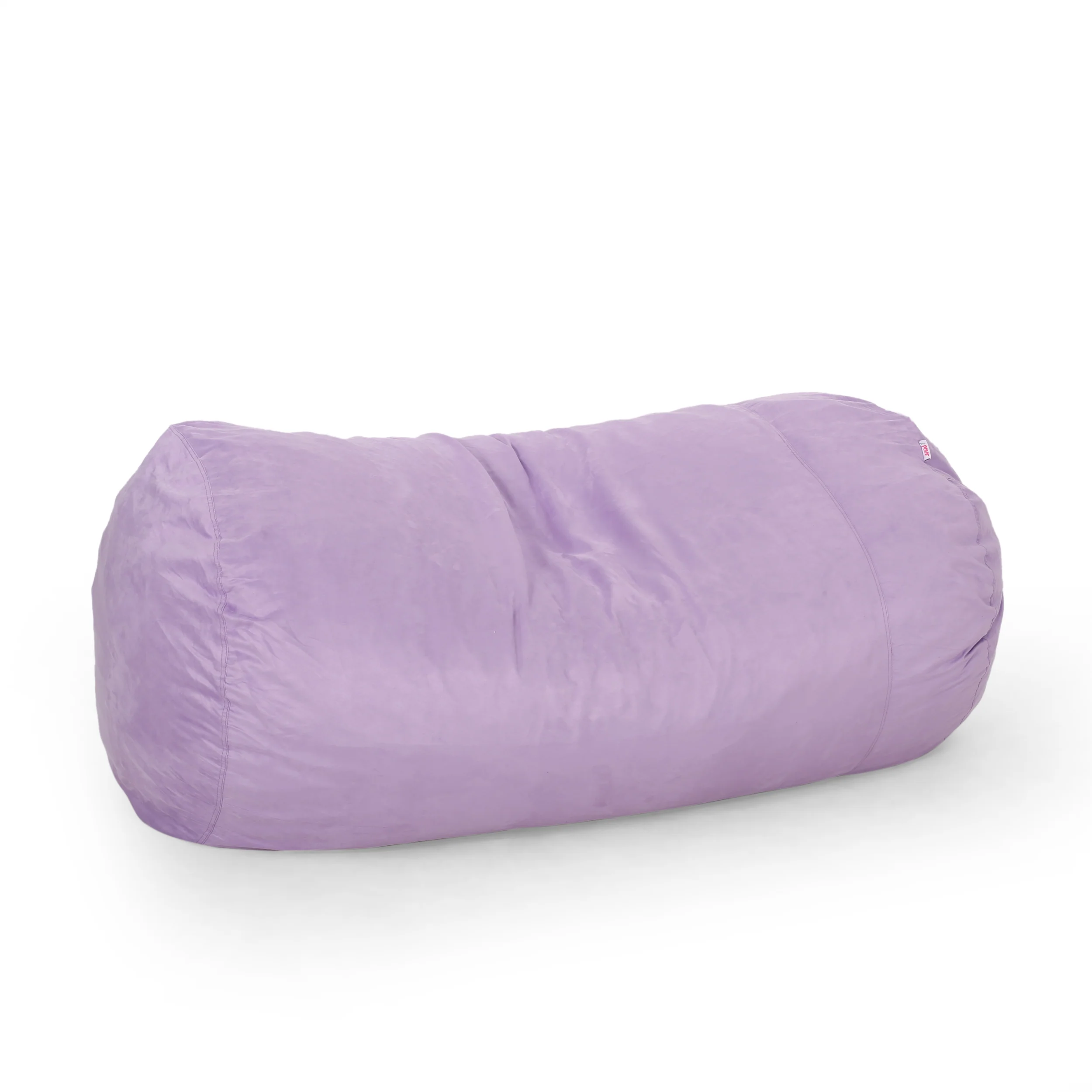 Tucker Modern 8 Foot Microfiber Pastel Bean Bag - furnishings