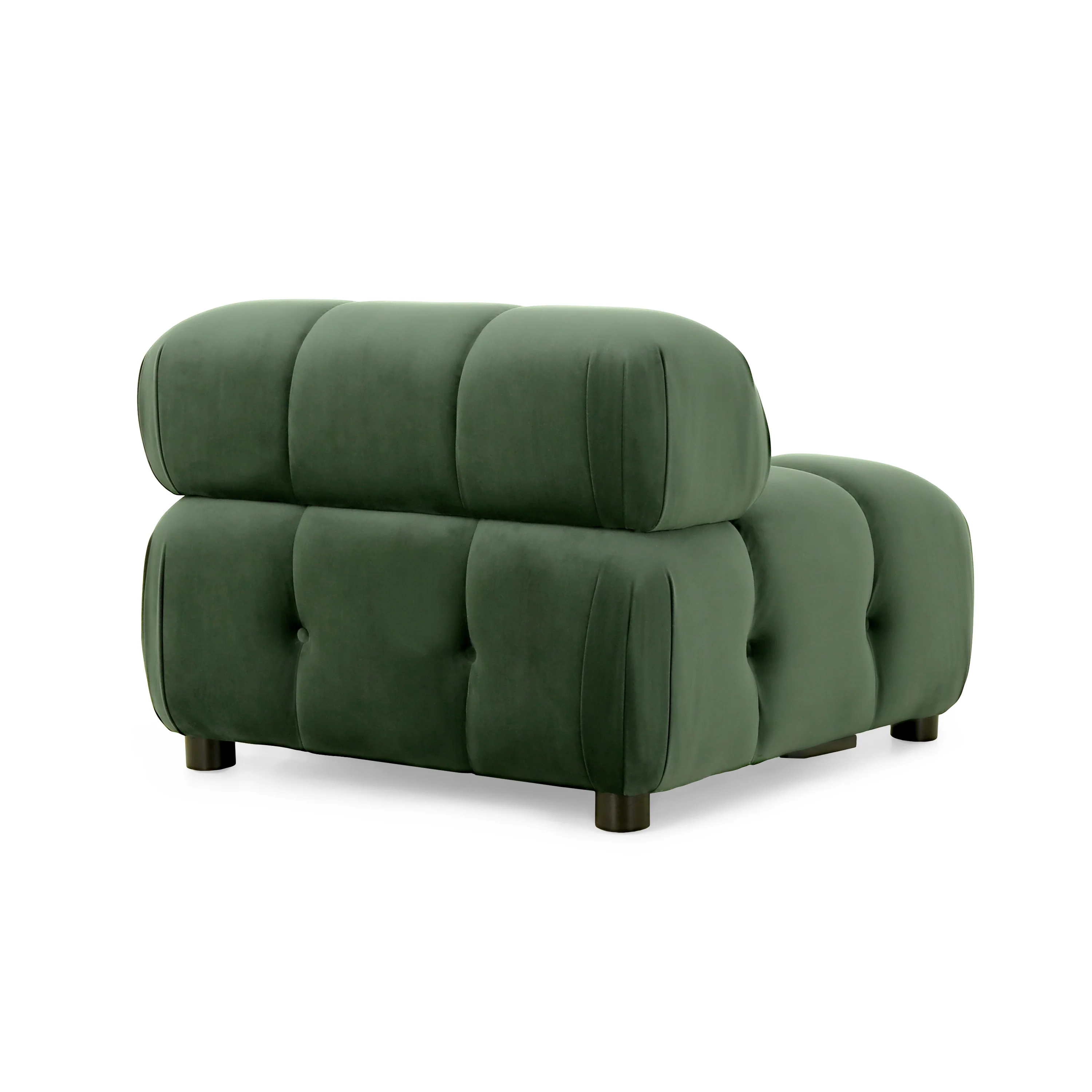 Kildare Velvet Tufted Club Chair - furnishings