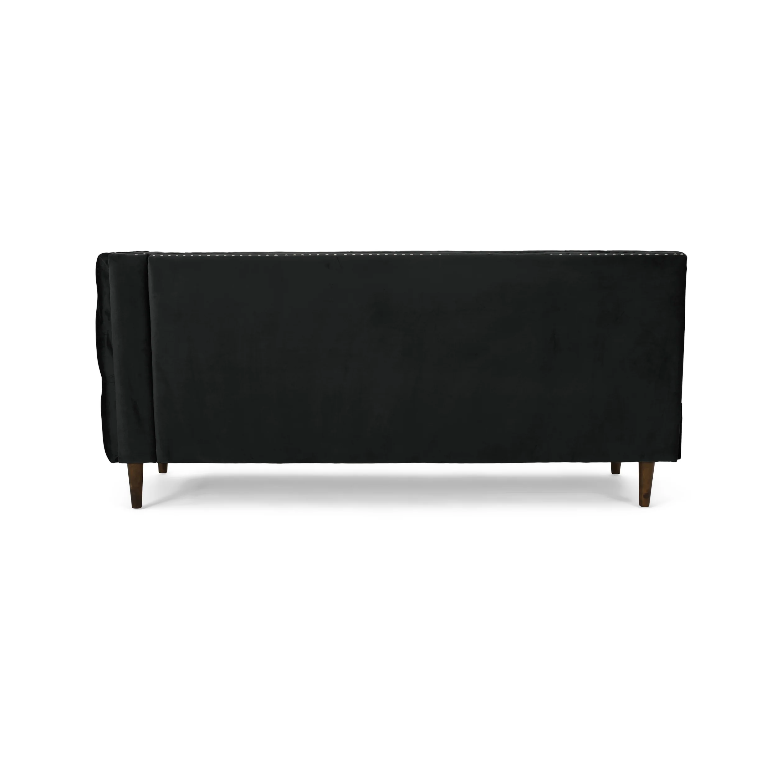 Jephthah Contemporary Tufted Velvet Sectional Sofa with Storage Chaise Lounge - furnishings