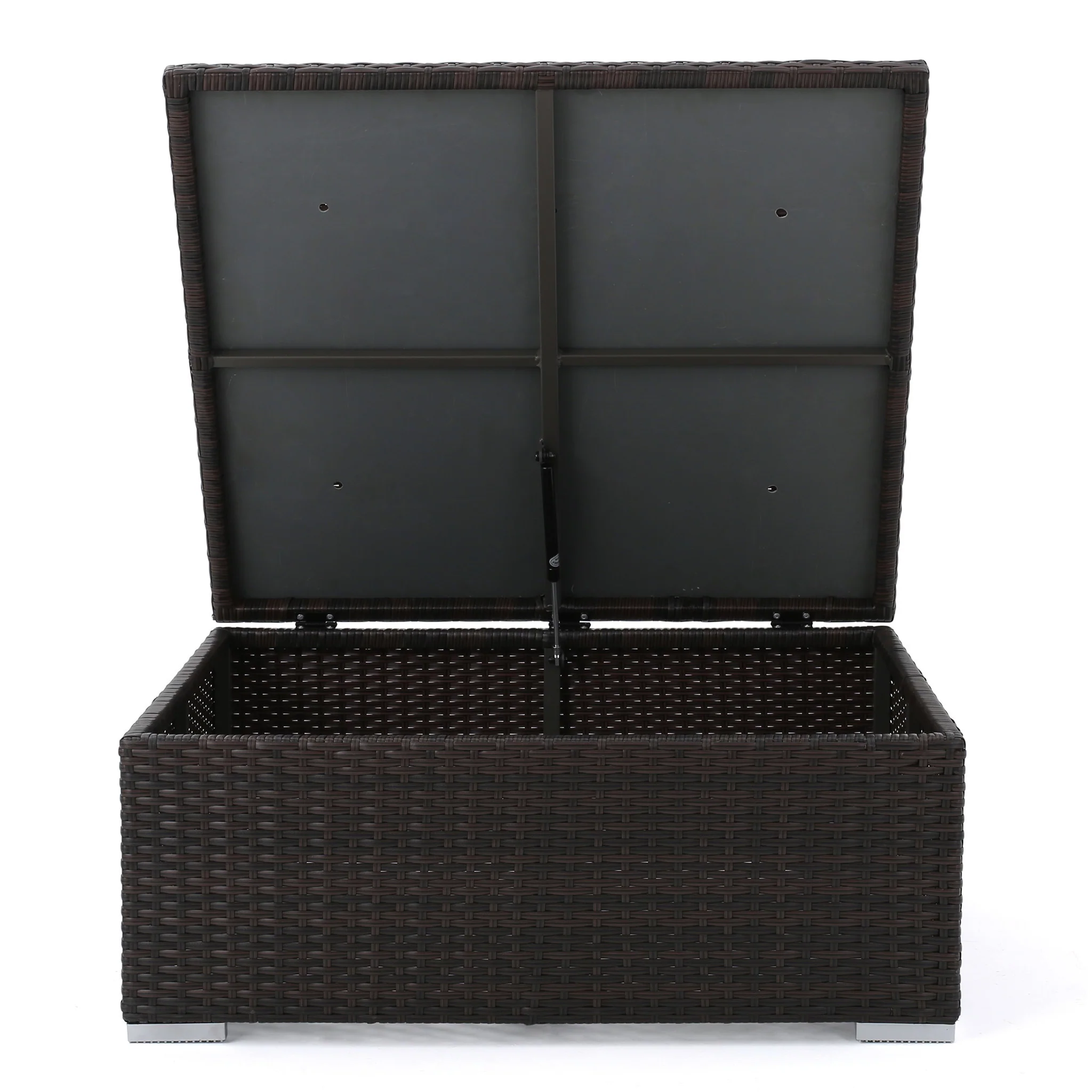 San-Louis-Obispo Outdoor Wicker Storage Coffee Table - furnishings