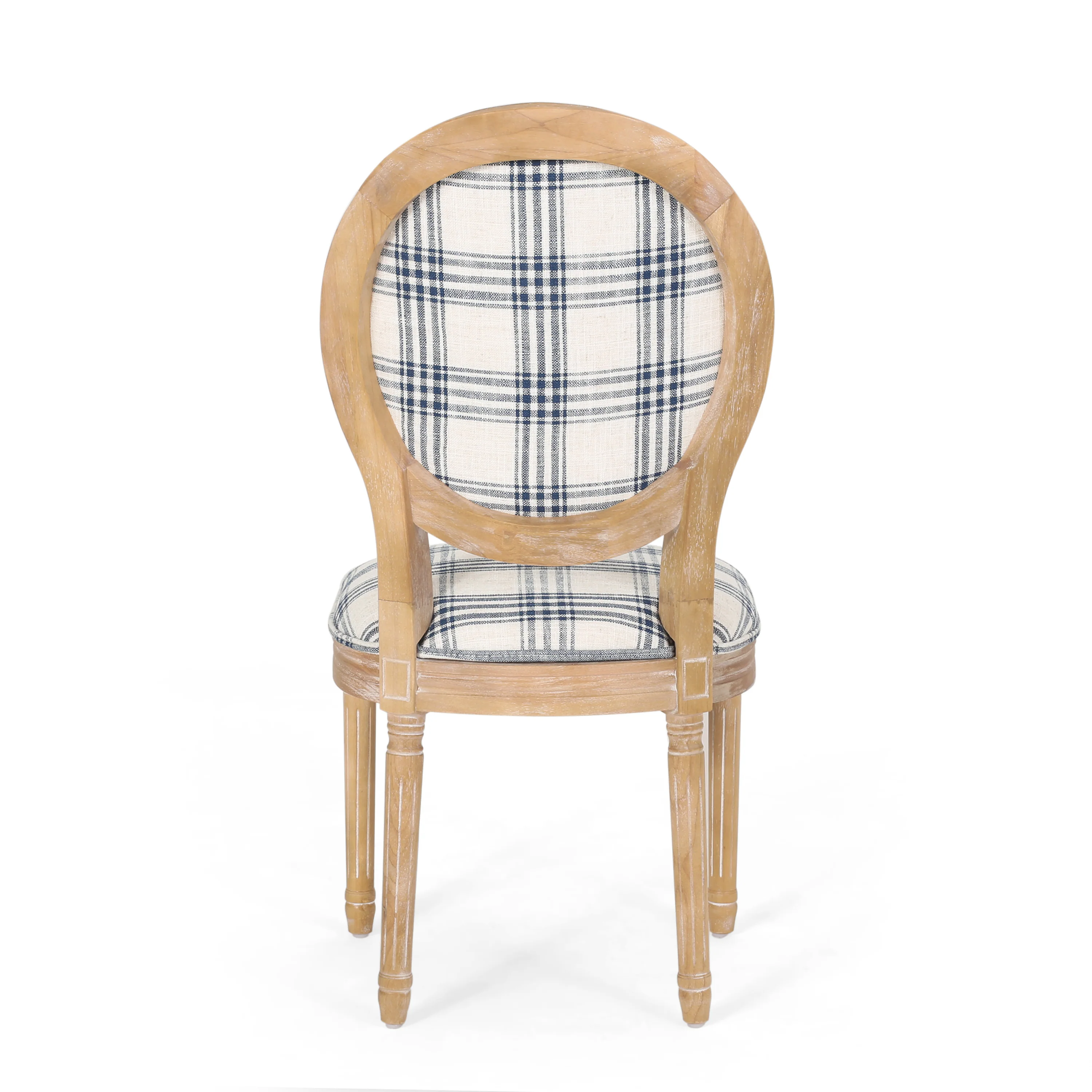 Lariya French Country Fabric Dining Chairs - furnishings