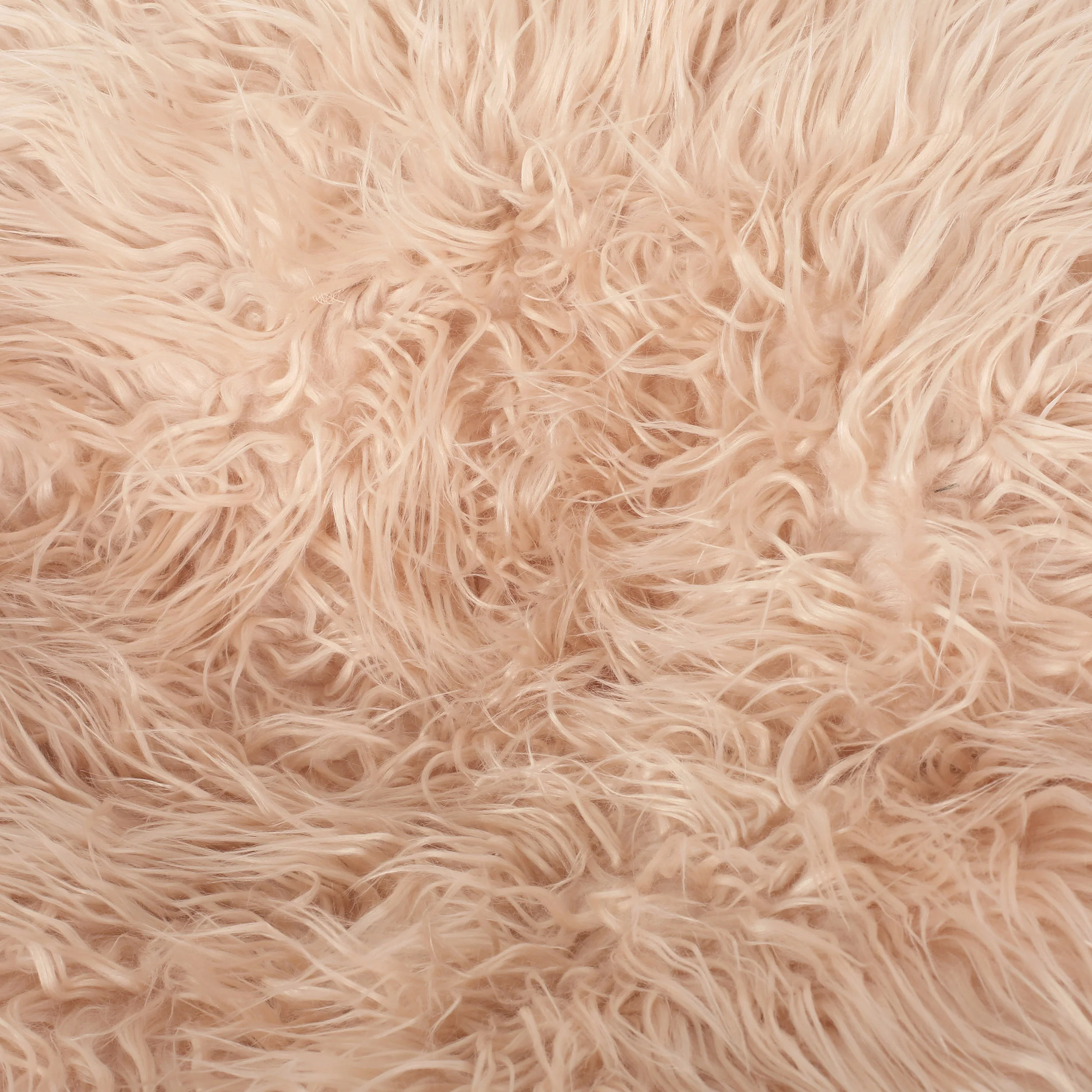Dundas Modern Glam 3 Foot Faux Fur Bean Bag - furnishings
