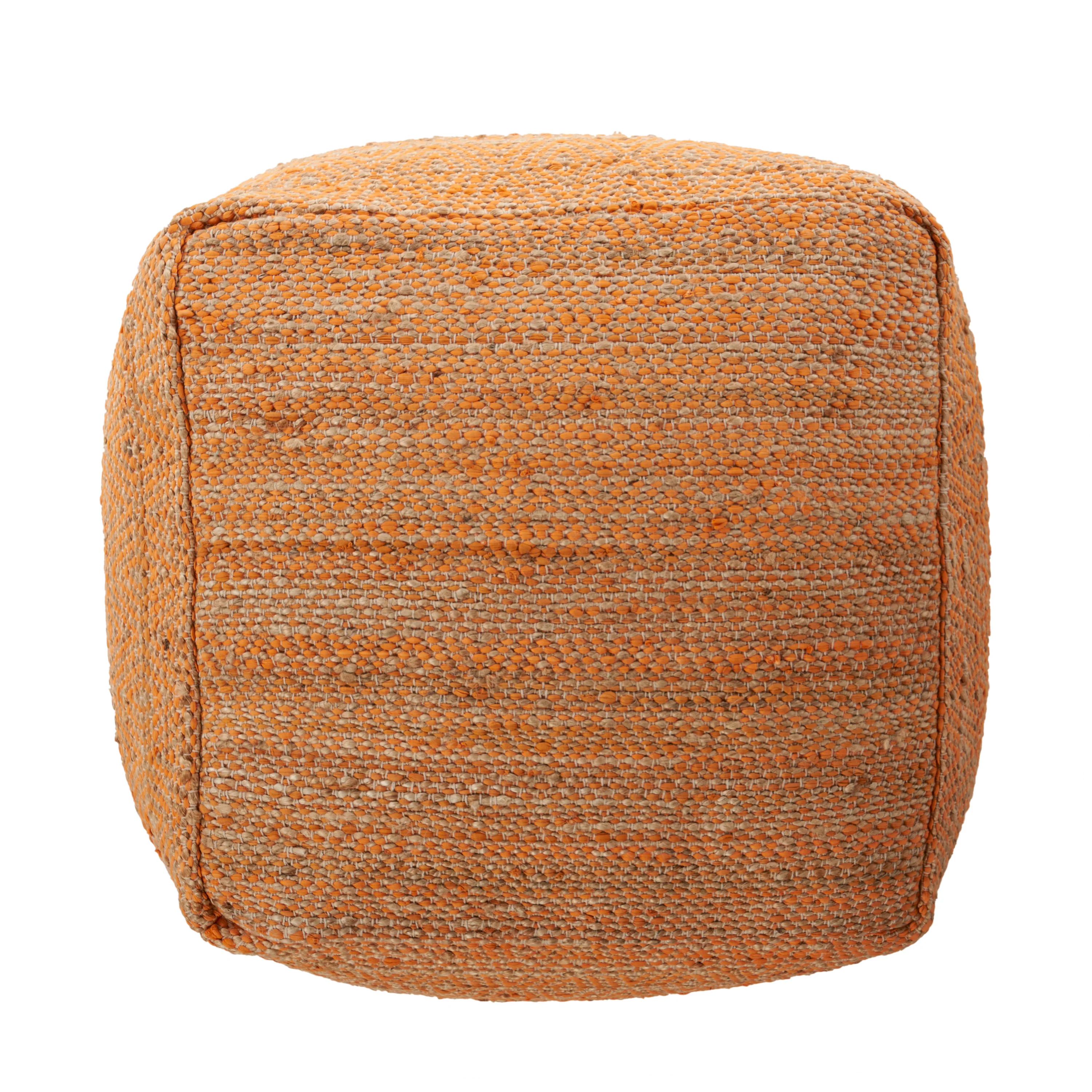 Grace Large Square Boho Style Pouf - furnishings