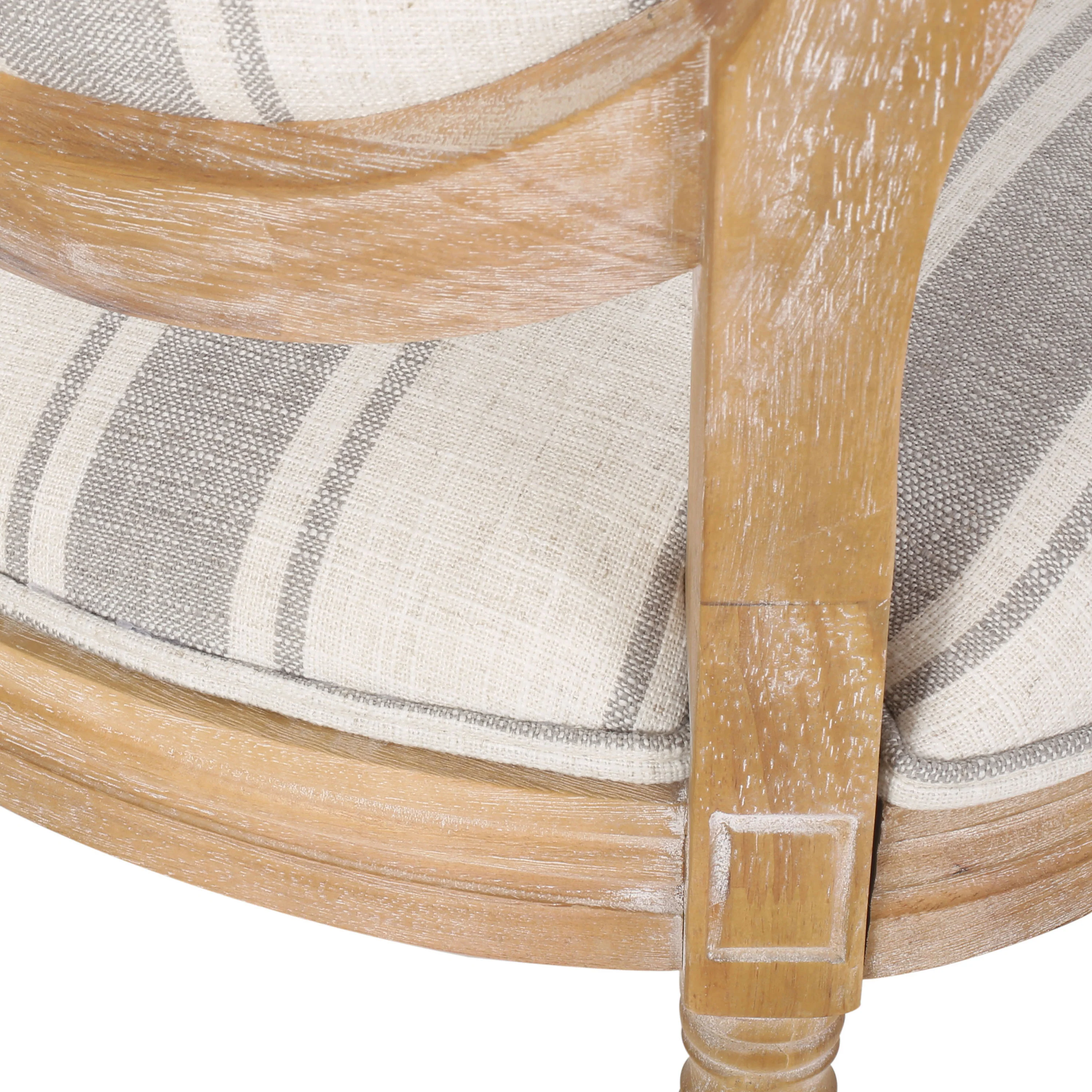 Lariya French Country Fabric Dining Chairs - furnishings
