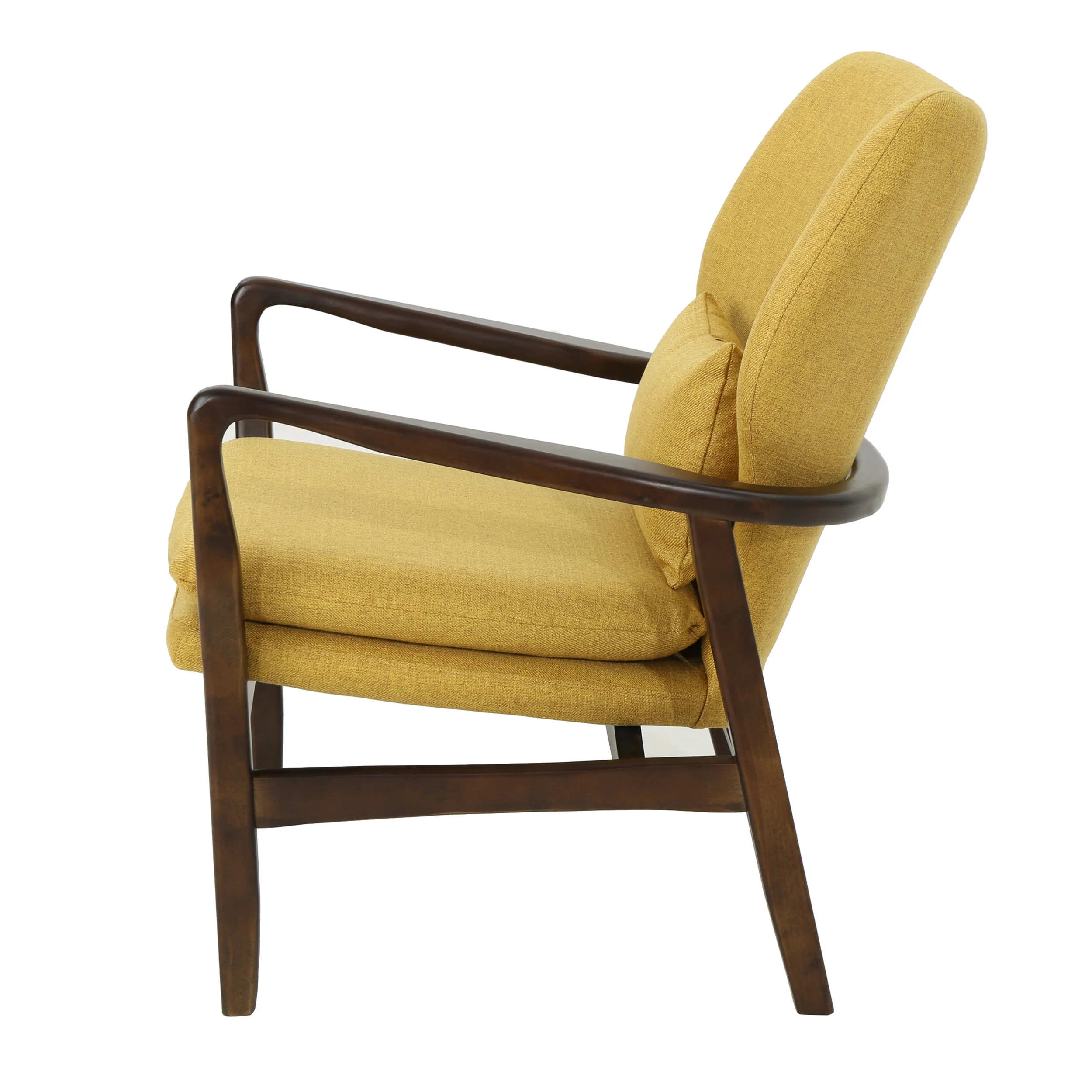 Ventura Mid Century Modern Fabric Club Chair - furnishings
