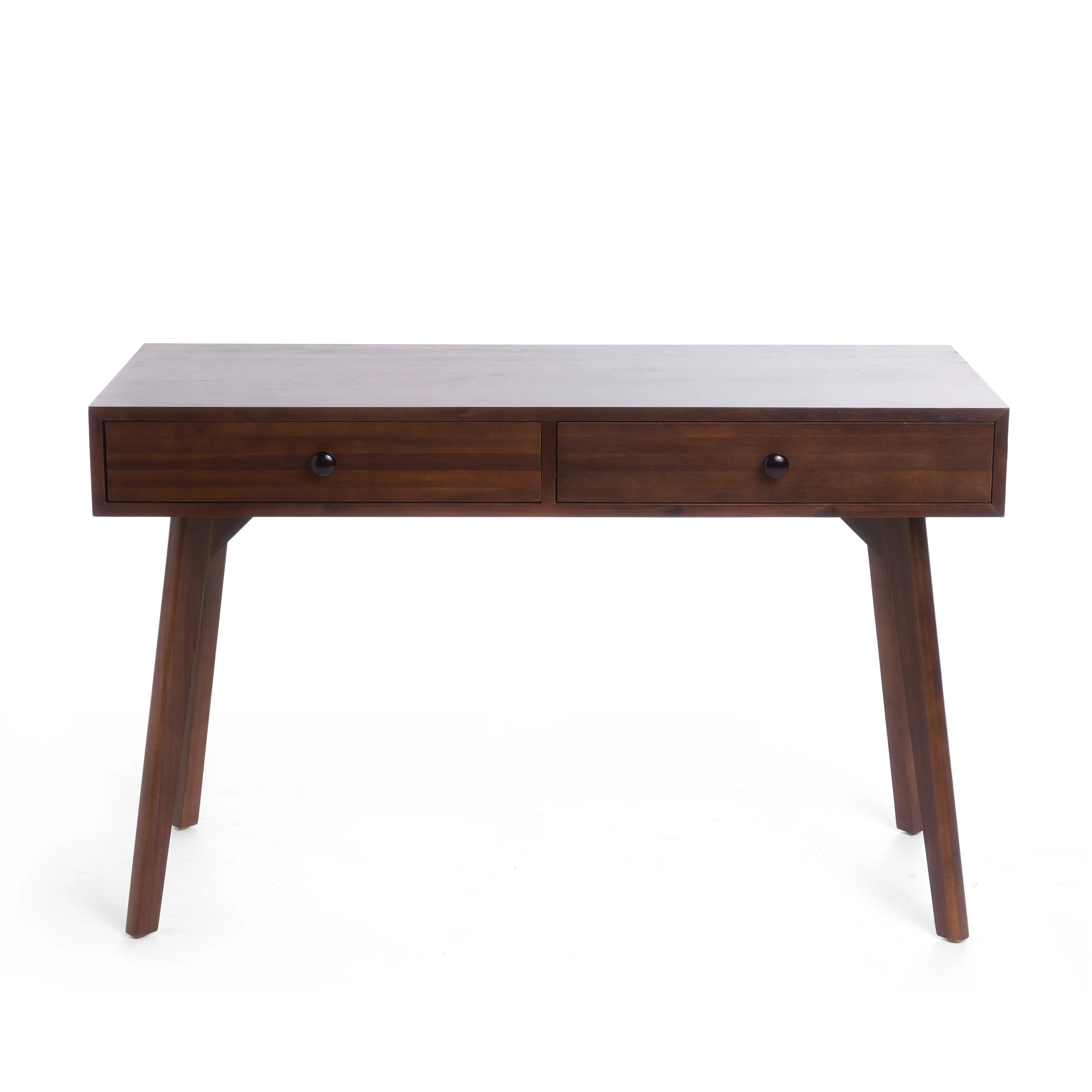 Jushwo Walnut Finished Acacia Wood Console Table - furnishings