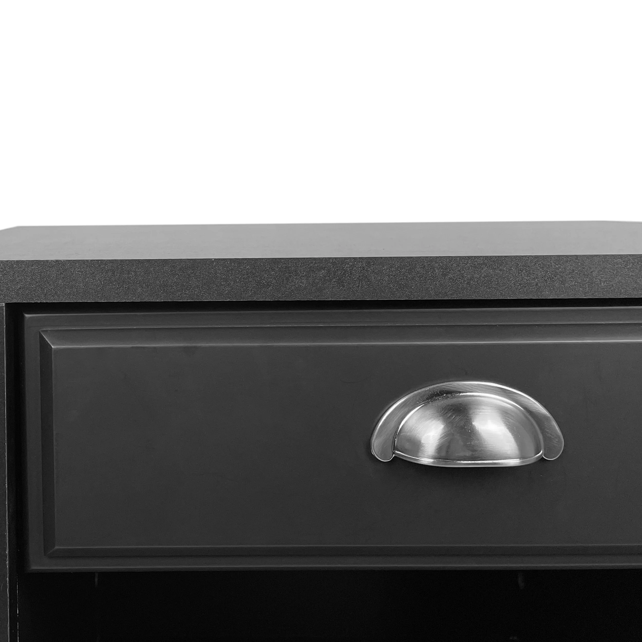Cleary Contemporary Faux Wood Nightstand with Drawer - furnishings