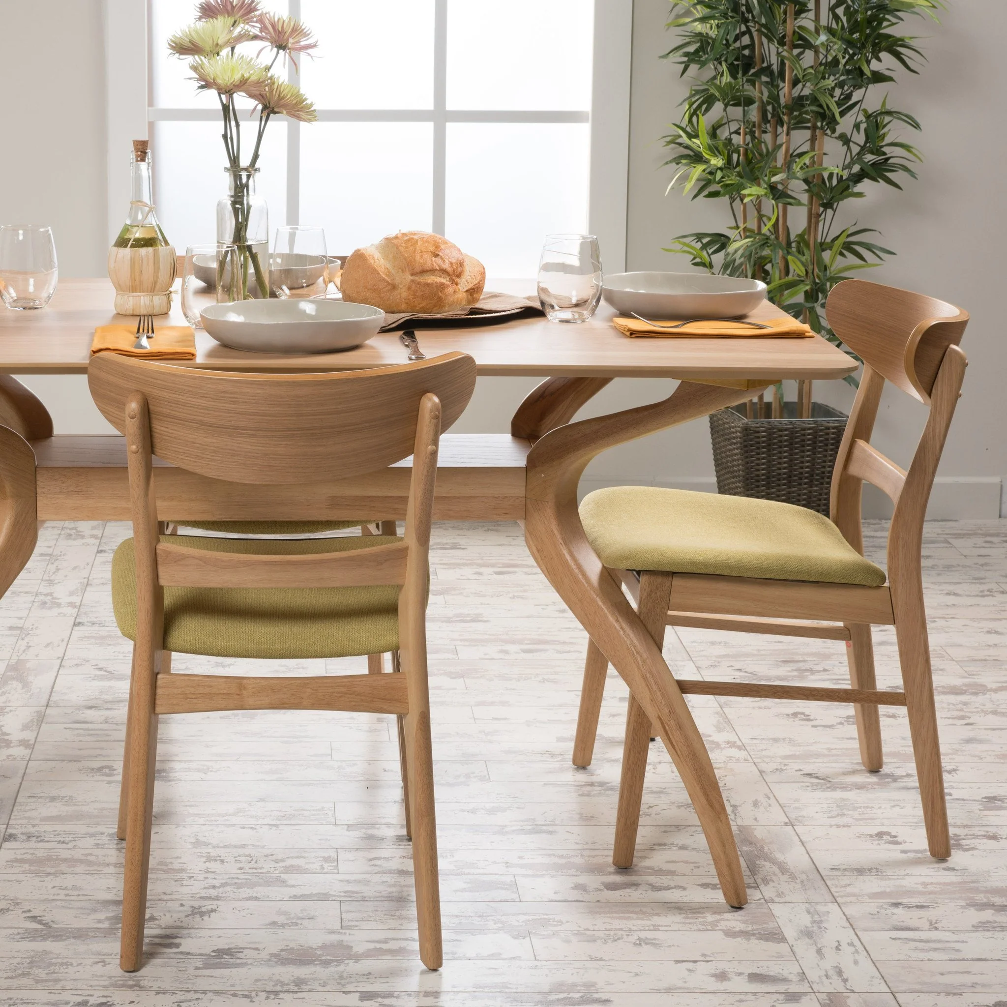 Helen Mid Century Modern Dining Chair (Set of 2) - furnishings