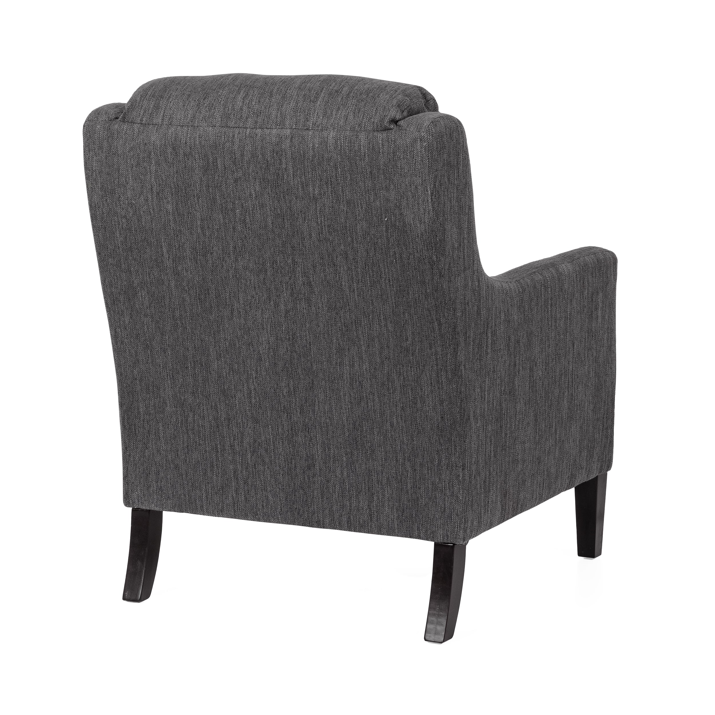 Baden Contemporary Pillow Tufted Fabric Club Chair - furnishings