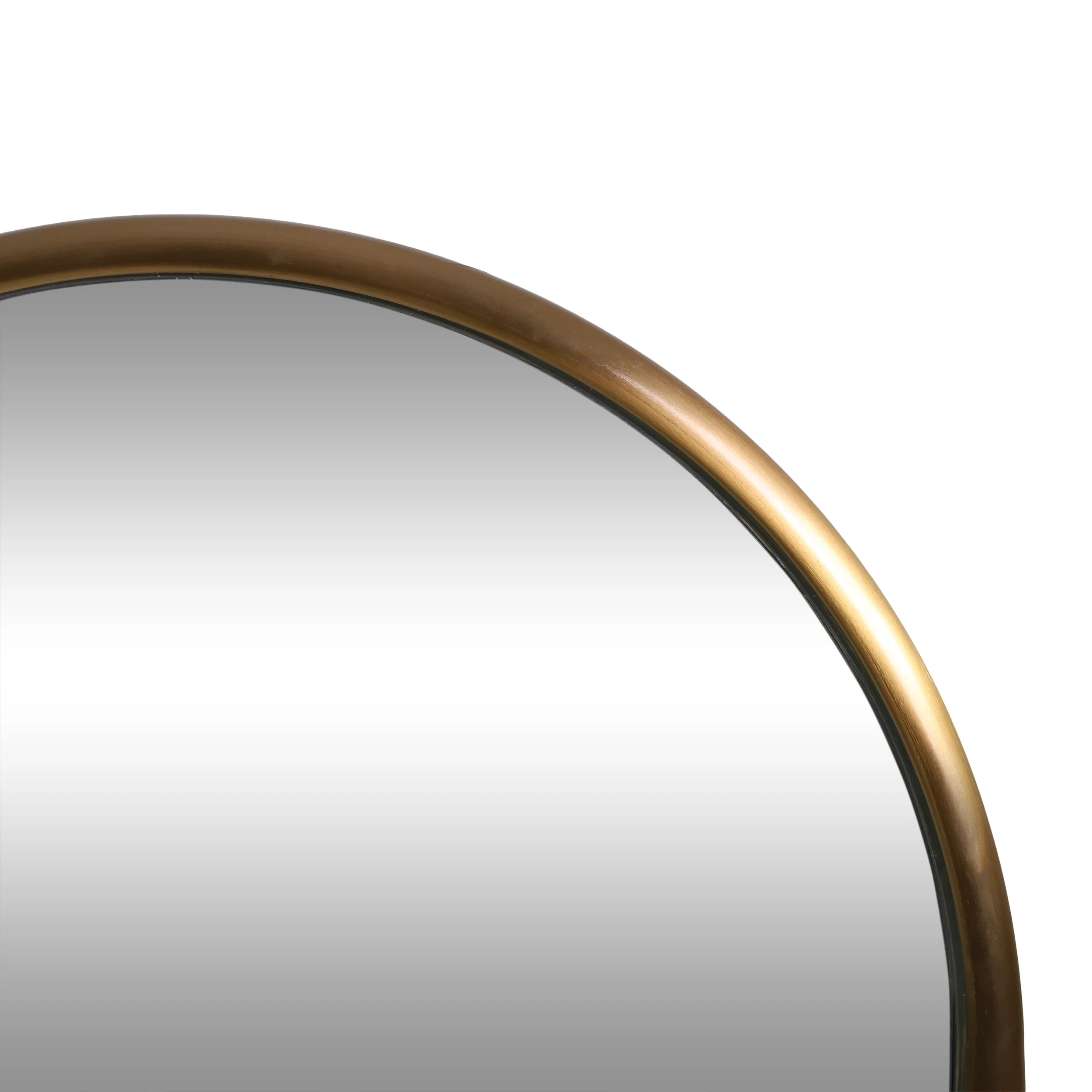 Smythe Contemporary Oval Wall Mirror - furnishings