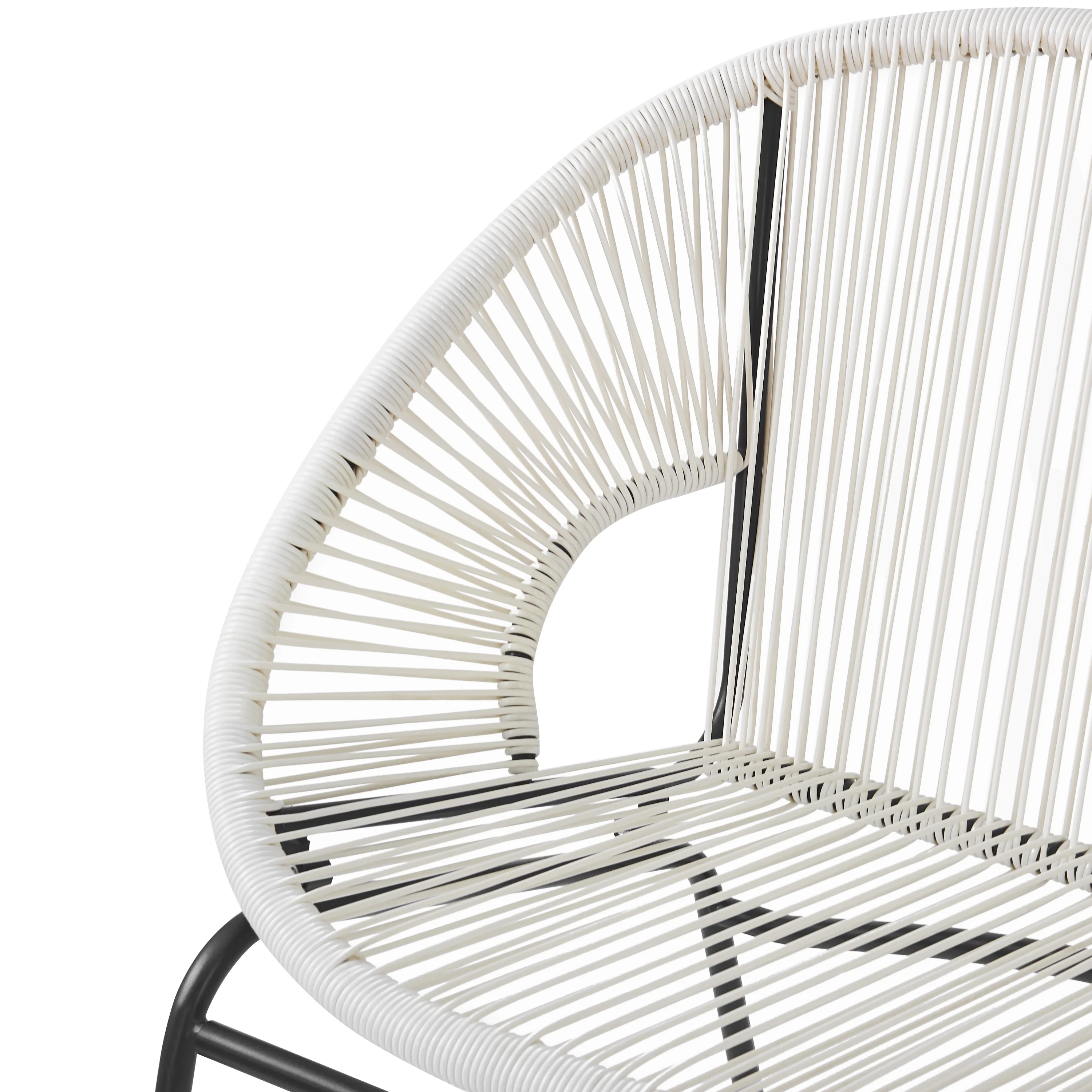 Maeliss 2-Person Faux Rattan Outdoor Patio Bench - furnishings