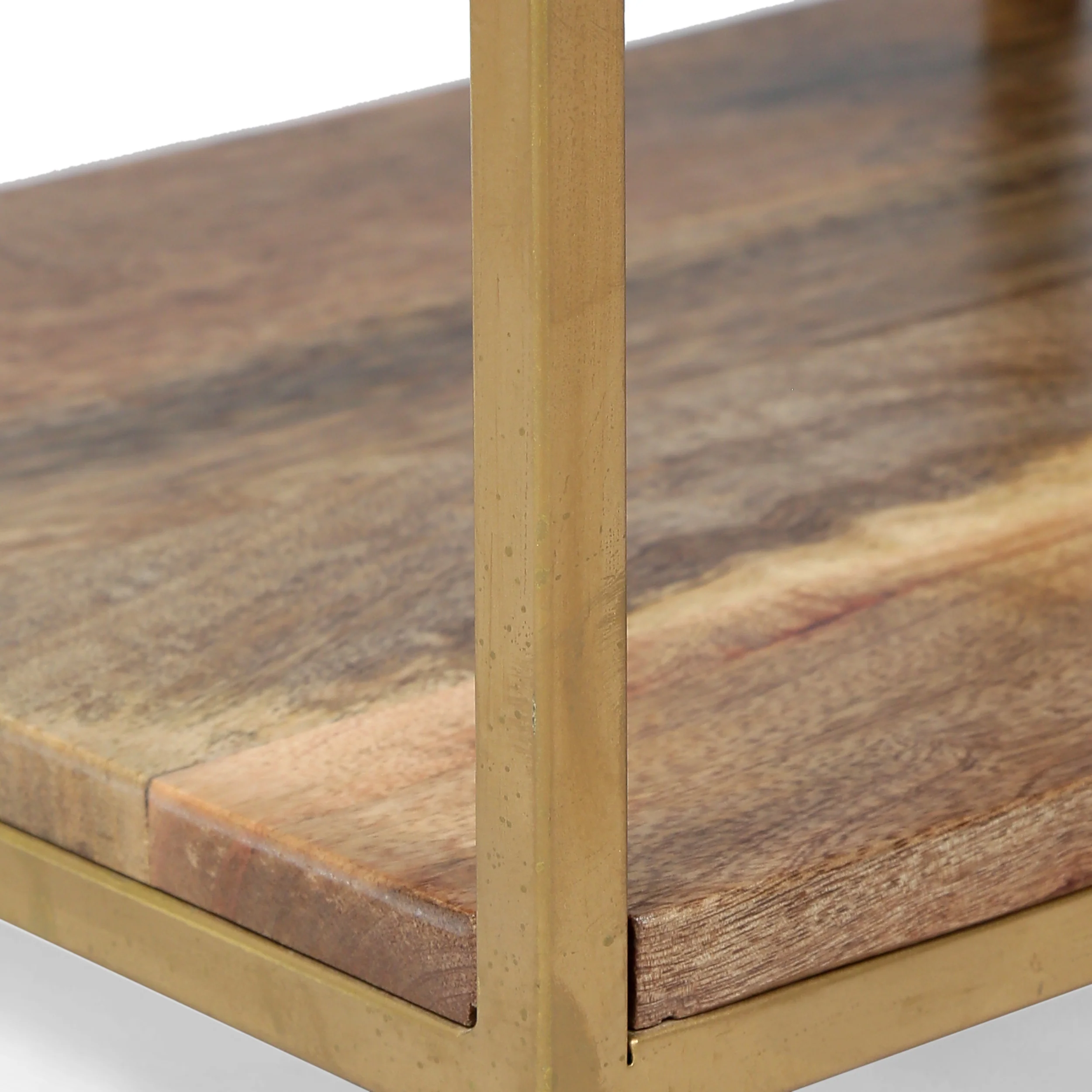 Sandia Handcrafted Boho Mango Wood Nightstand - furnishings