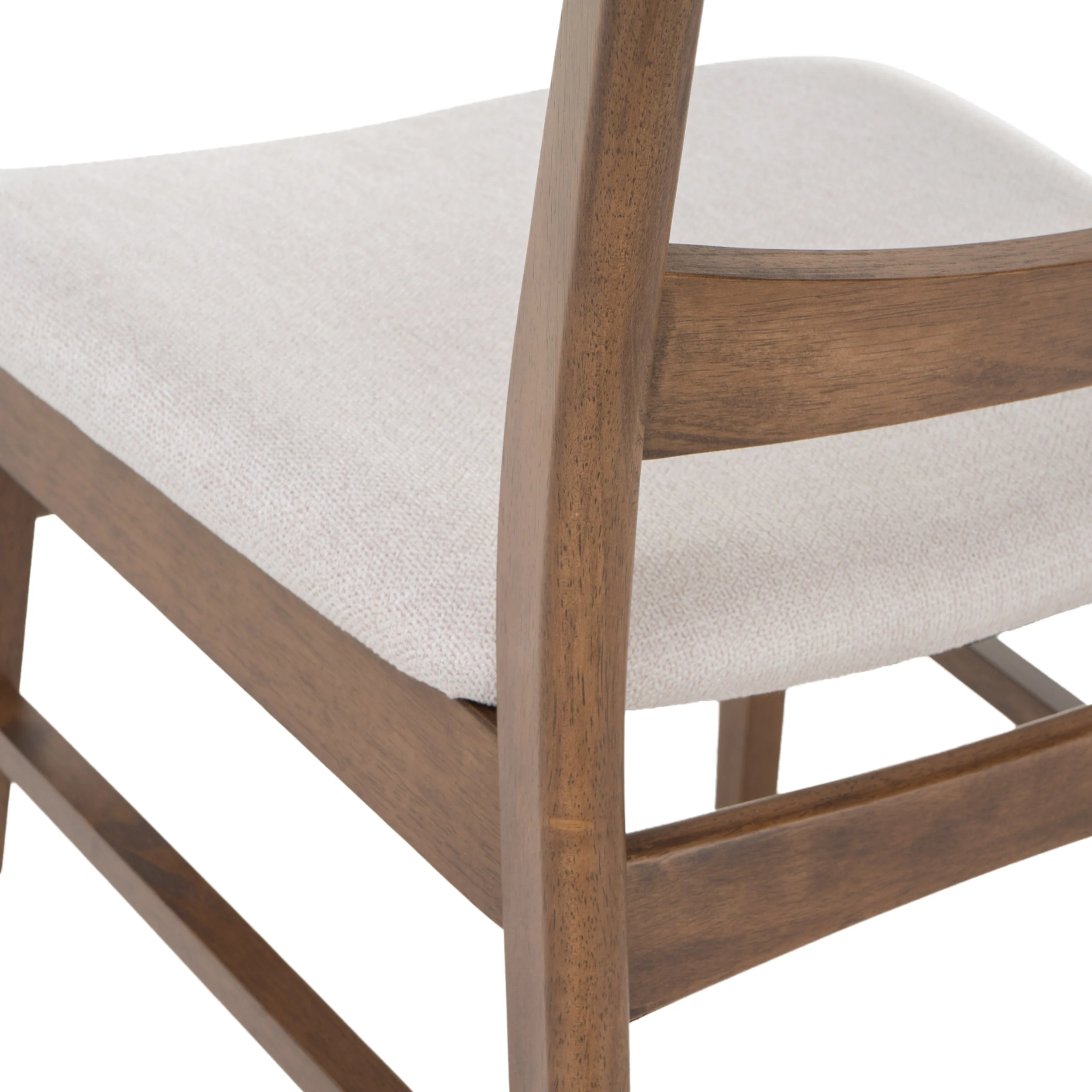 Atherton Wood and Fabric 7 Piece Dining Set - furnishings