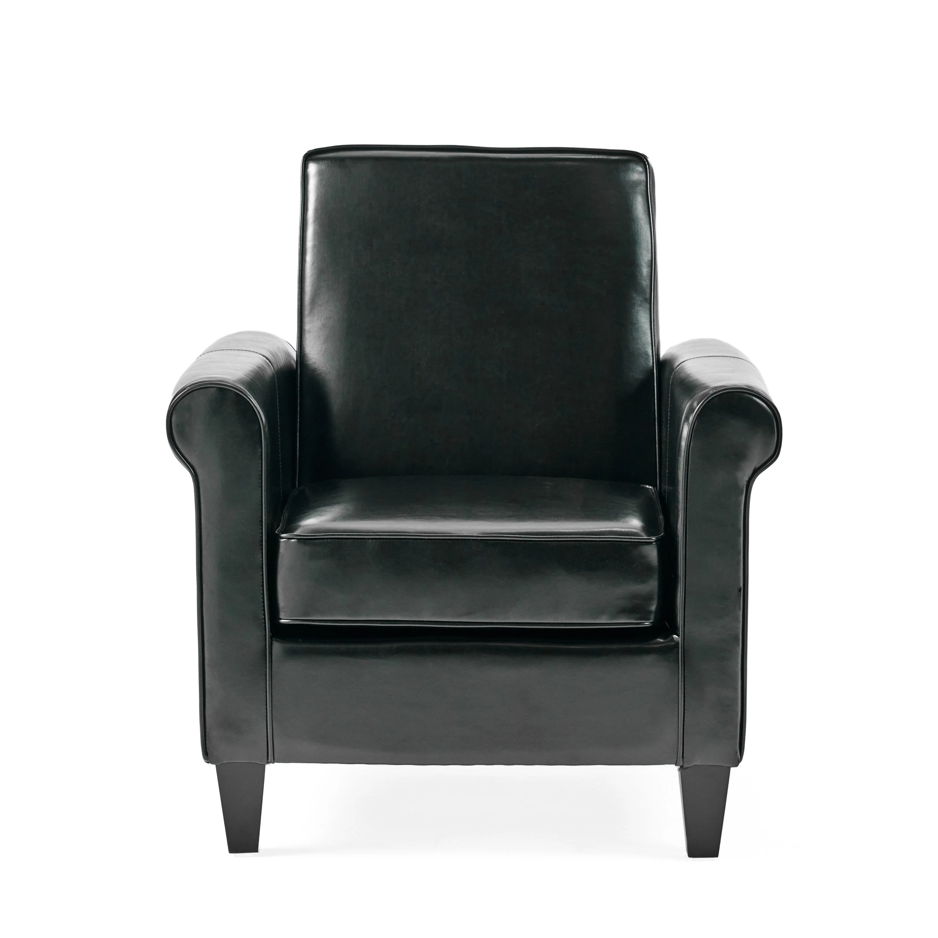 Larkspur Leather Club Chair - furnishings