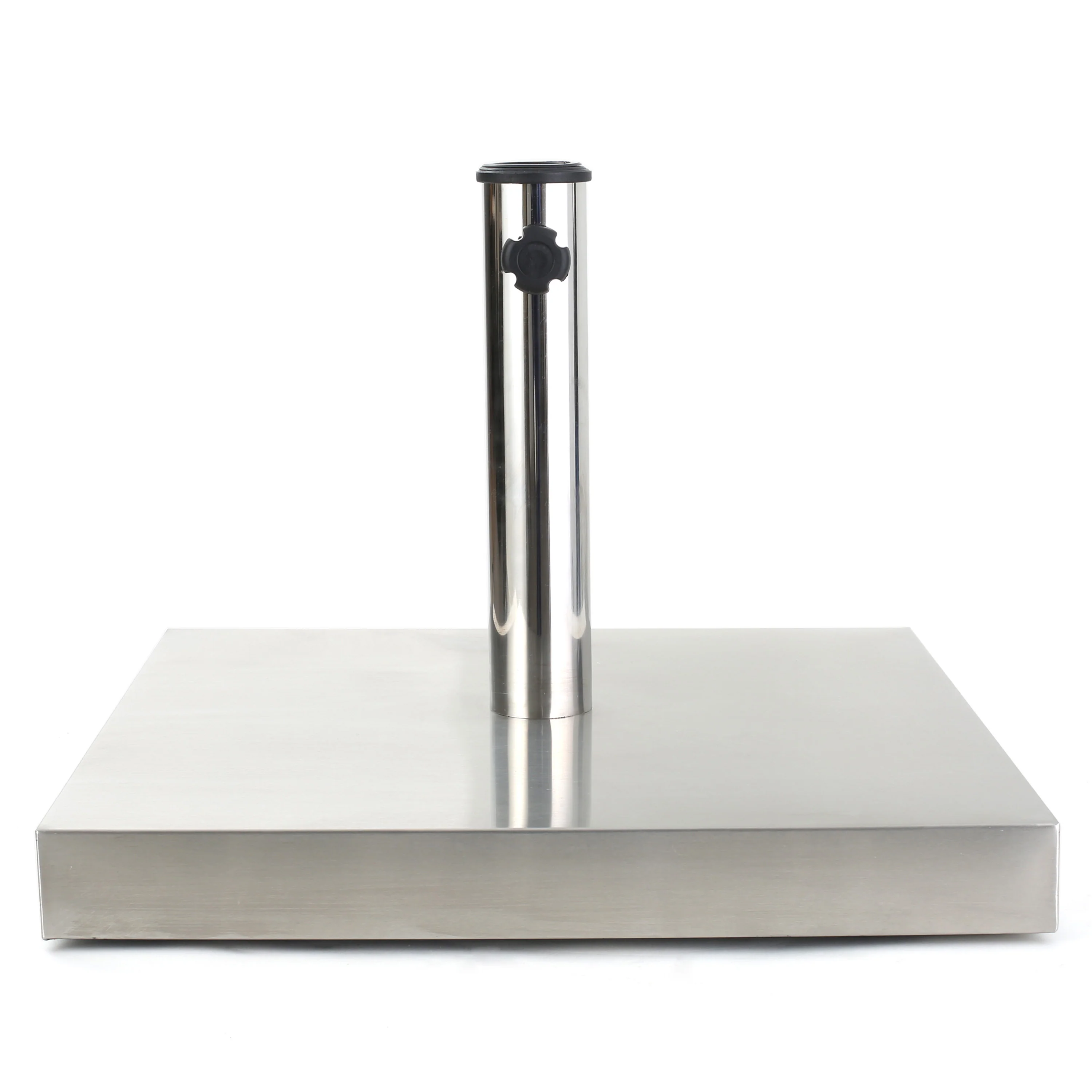 Norcross 66lbs Stainless Steel Square Umbrella Base - furnishings