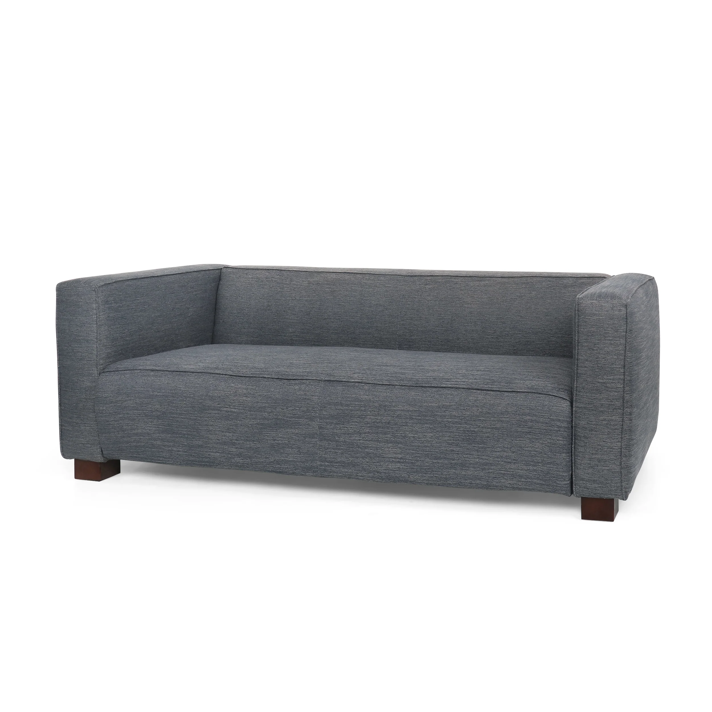 Pamsha Contemporary Fabric Upholstered Loveseat - furnishings