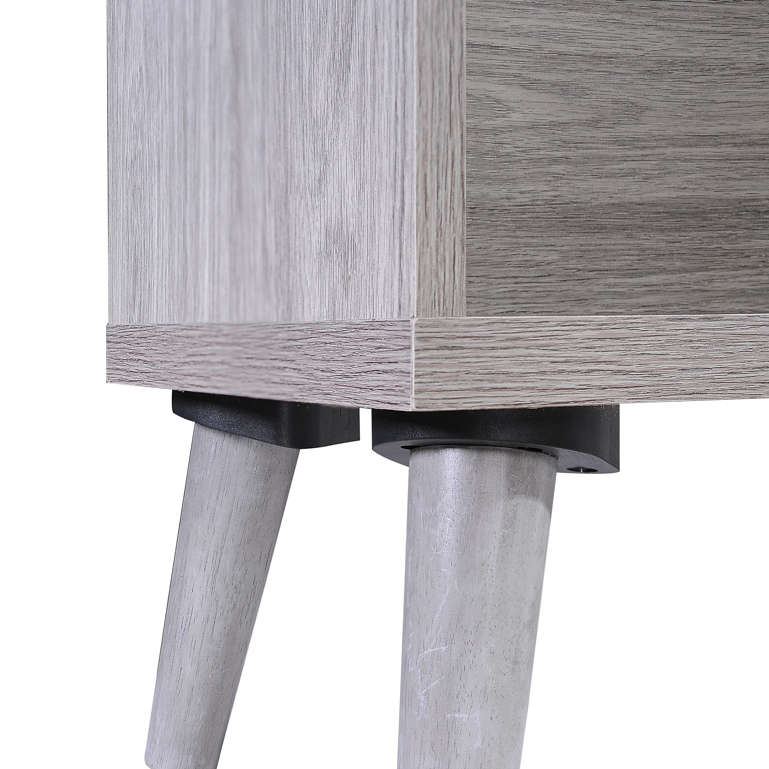 Elsie Mid Century 3 Piece TV Stand & Bookcase Set - furnishings