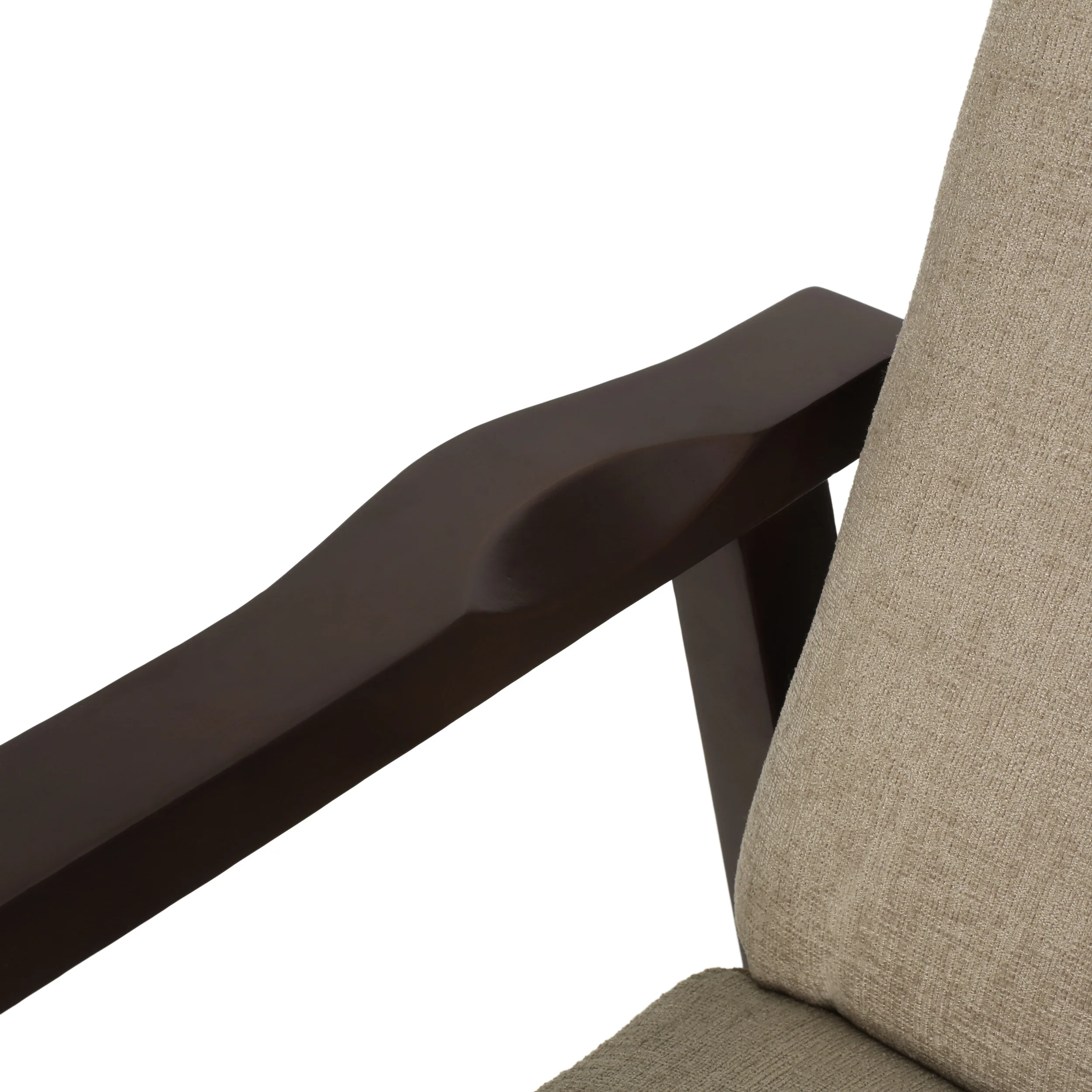 Coulee Contemporary Fabric Upholstered Pushback Recliner - furnishings