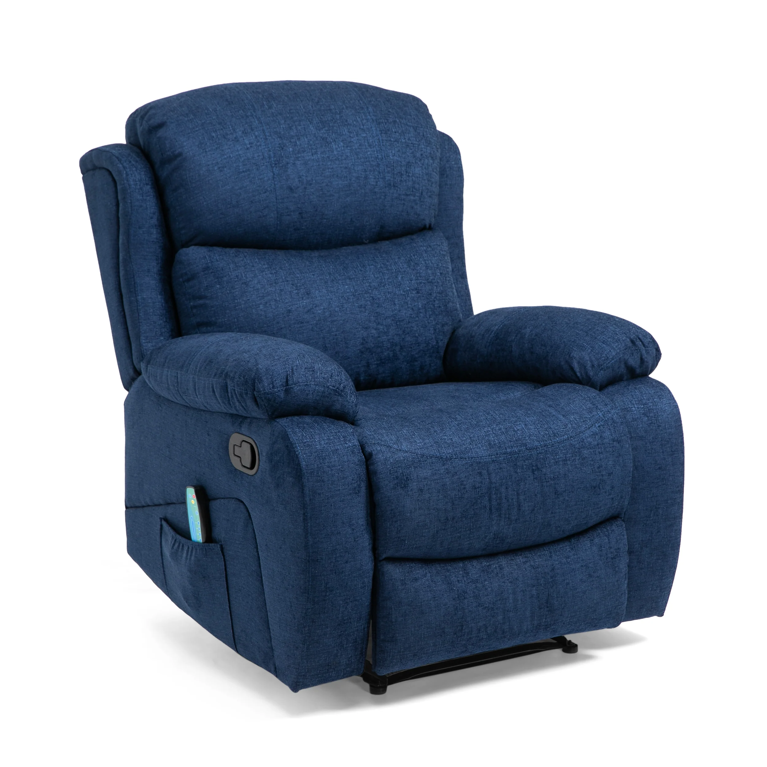 Cuthbert Contemporary Pillow Tufted Massage Recliner - furnishings