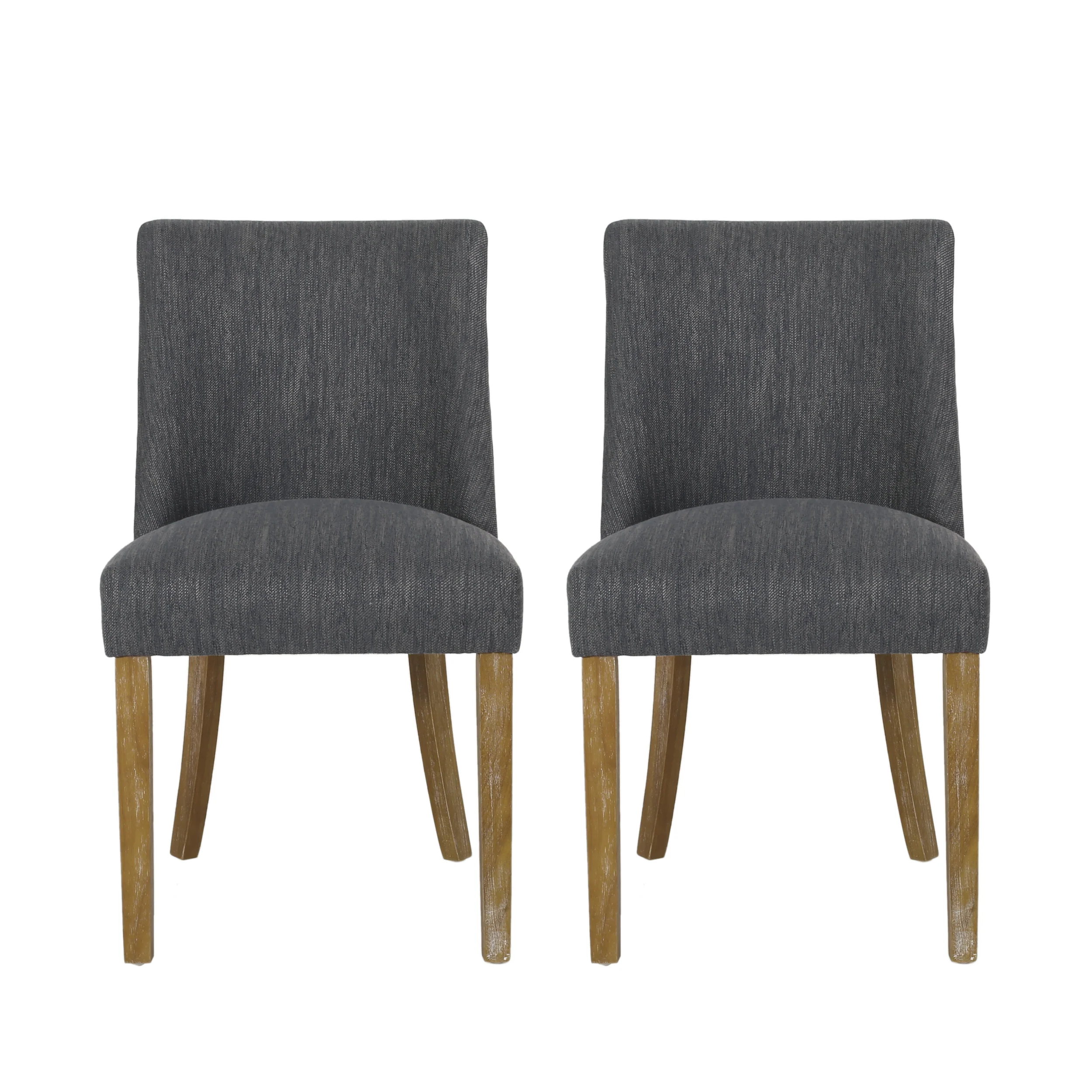 Gladwin Contemporary Fabric Dining Chairs, Set of 2 - furnishings