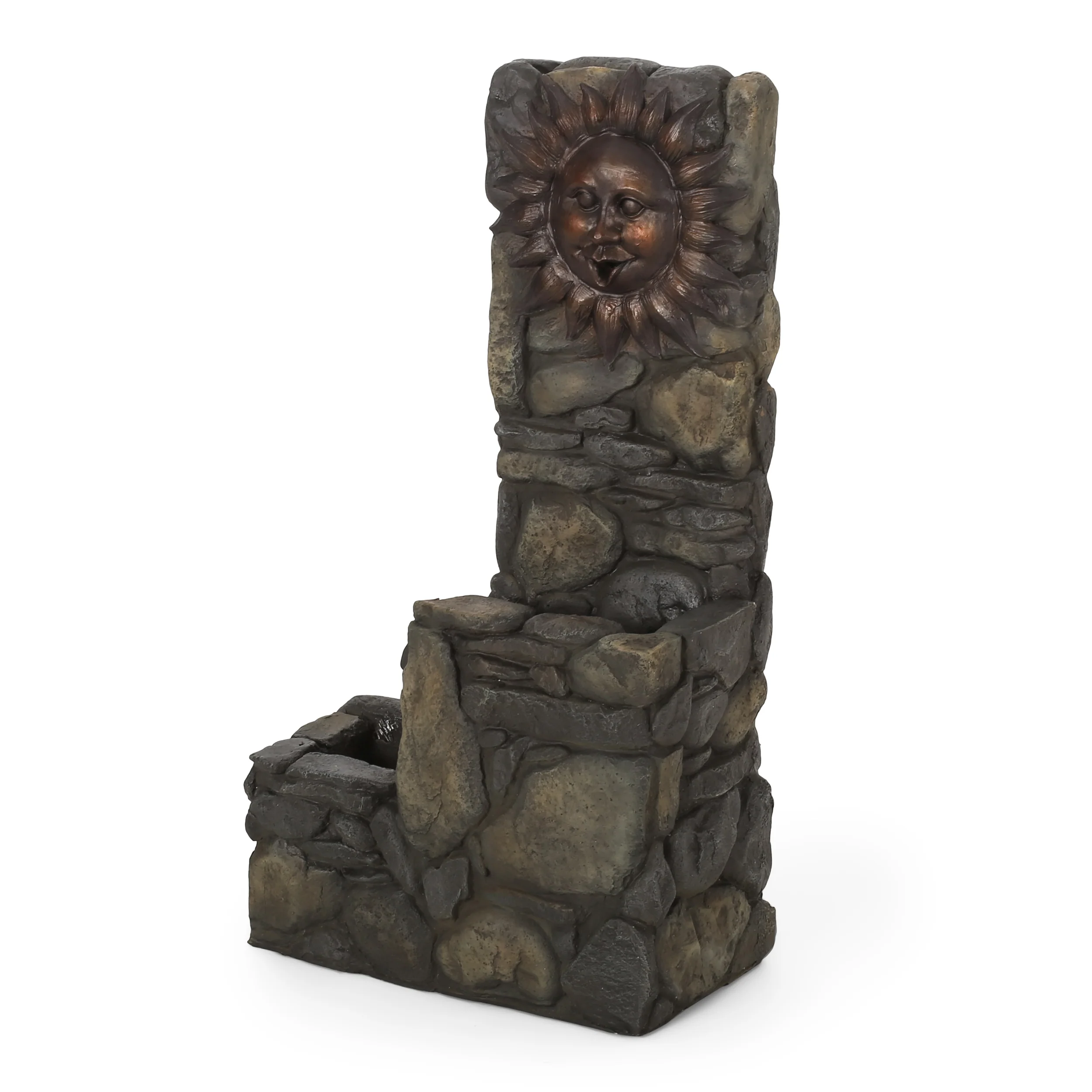 Adrian Aza Outdoor 2 Tier Sun Fountain - furnishings
