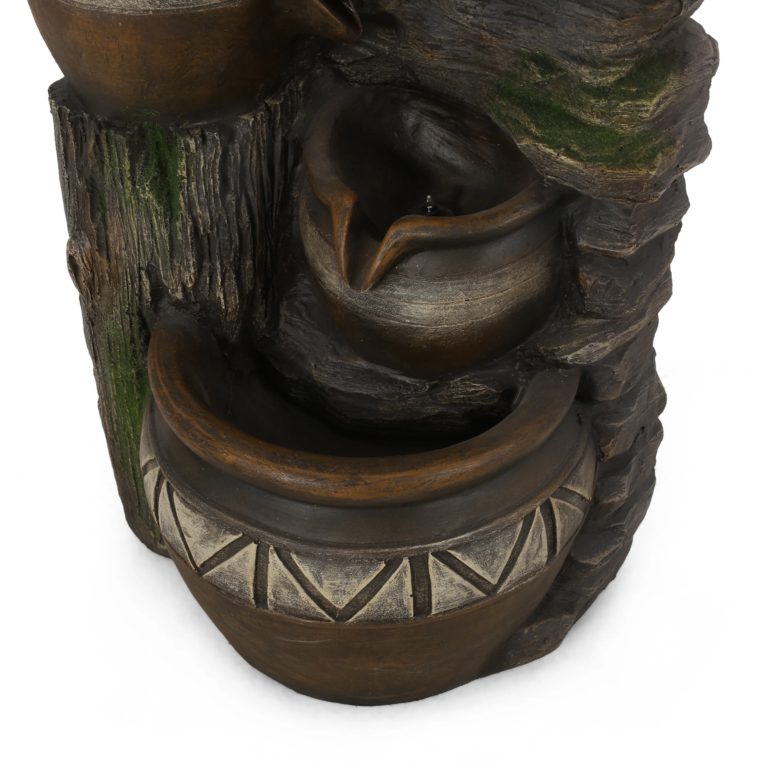 Gwinnett Outdoor 4 Tier Jar Fountain - furnishings