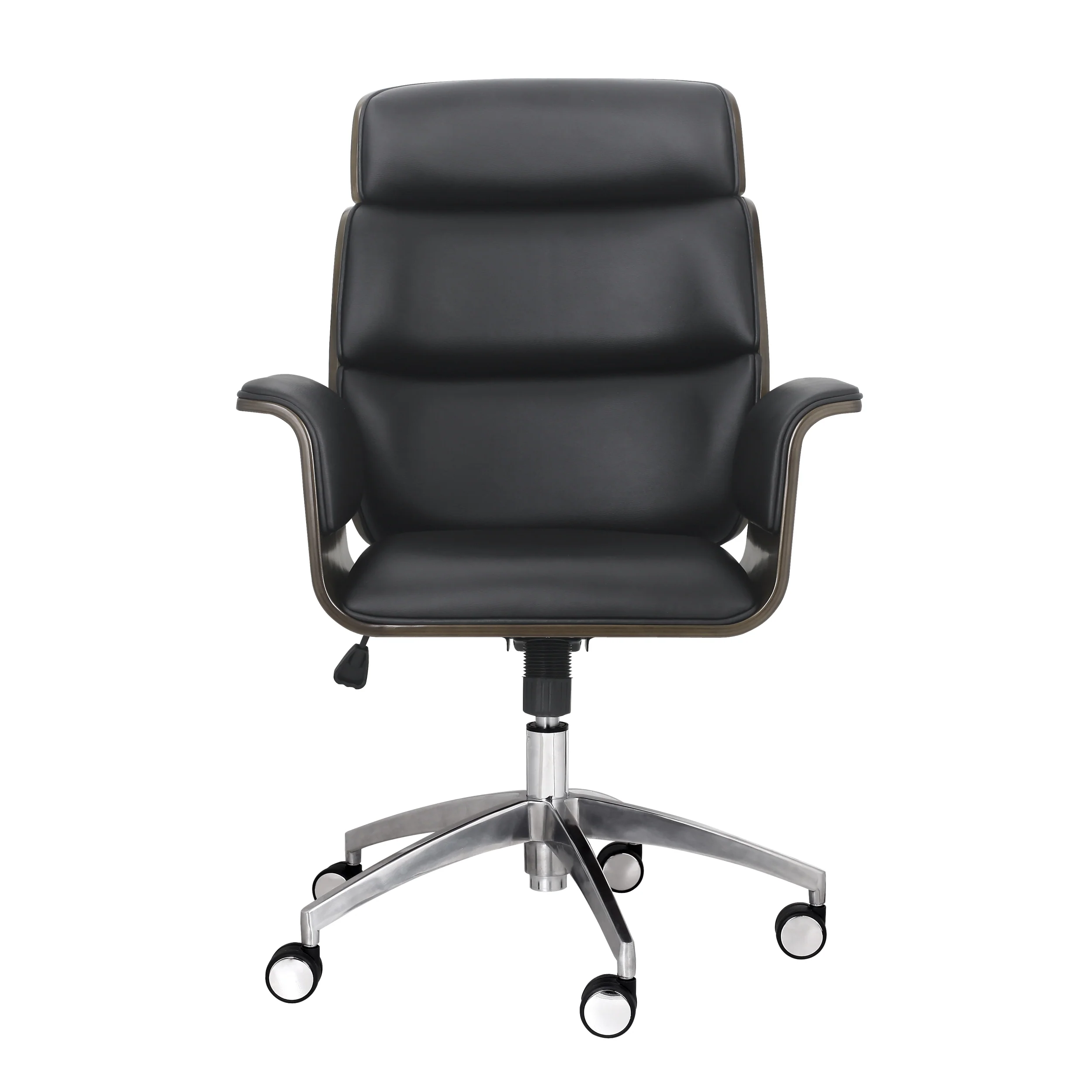Aleigha Mid-Century Modern Swivel Office Chair - furnishings