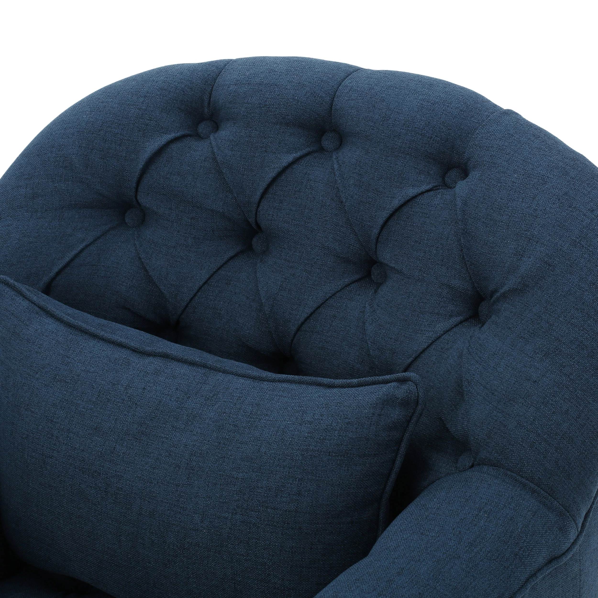 Kimberly Fabric Tufted Club Chair - furnishings