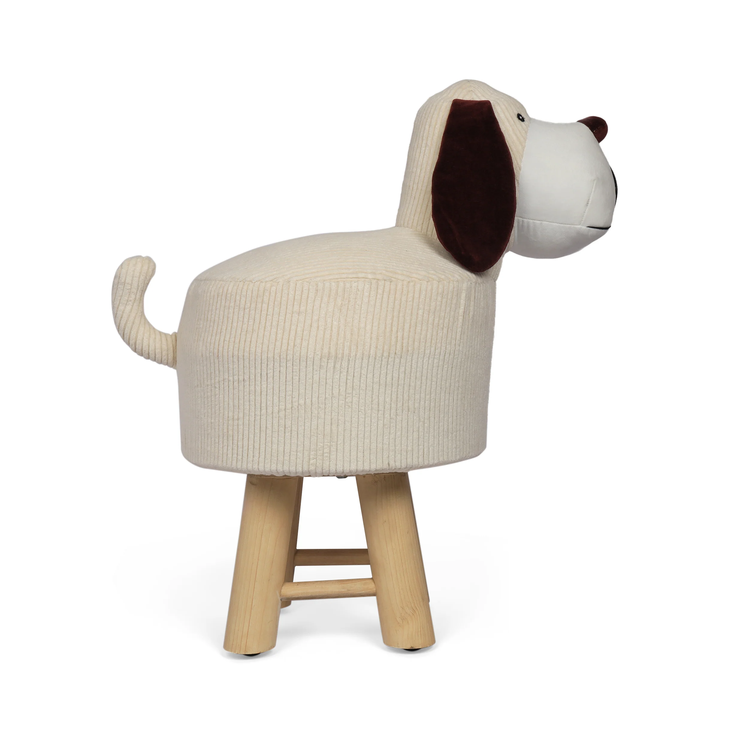 Hiyab Contemporary Kids Dog Ottoman - furnishings