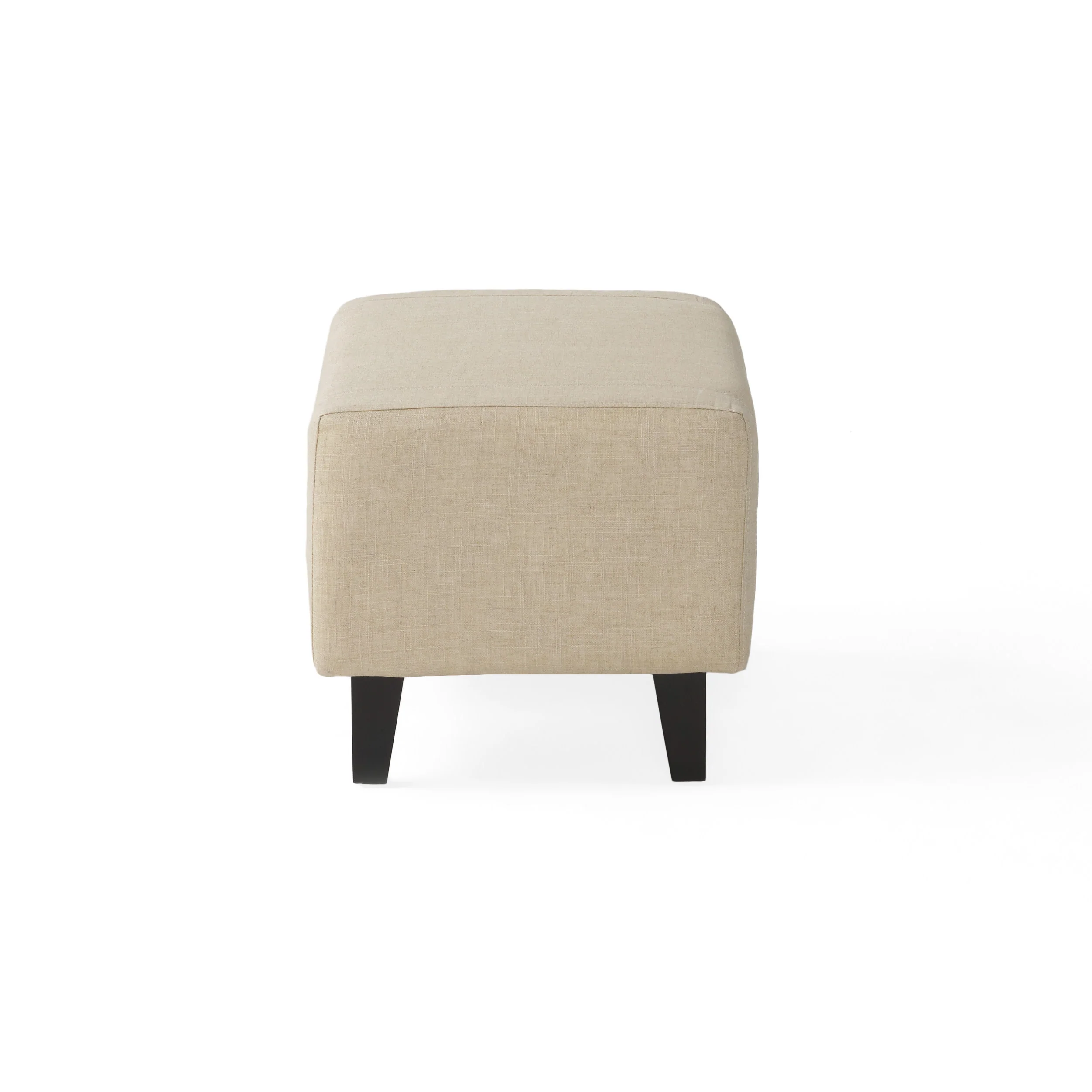 Empierre Beige Fabric Club Chair and Ottoman - furnishings