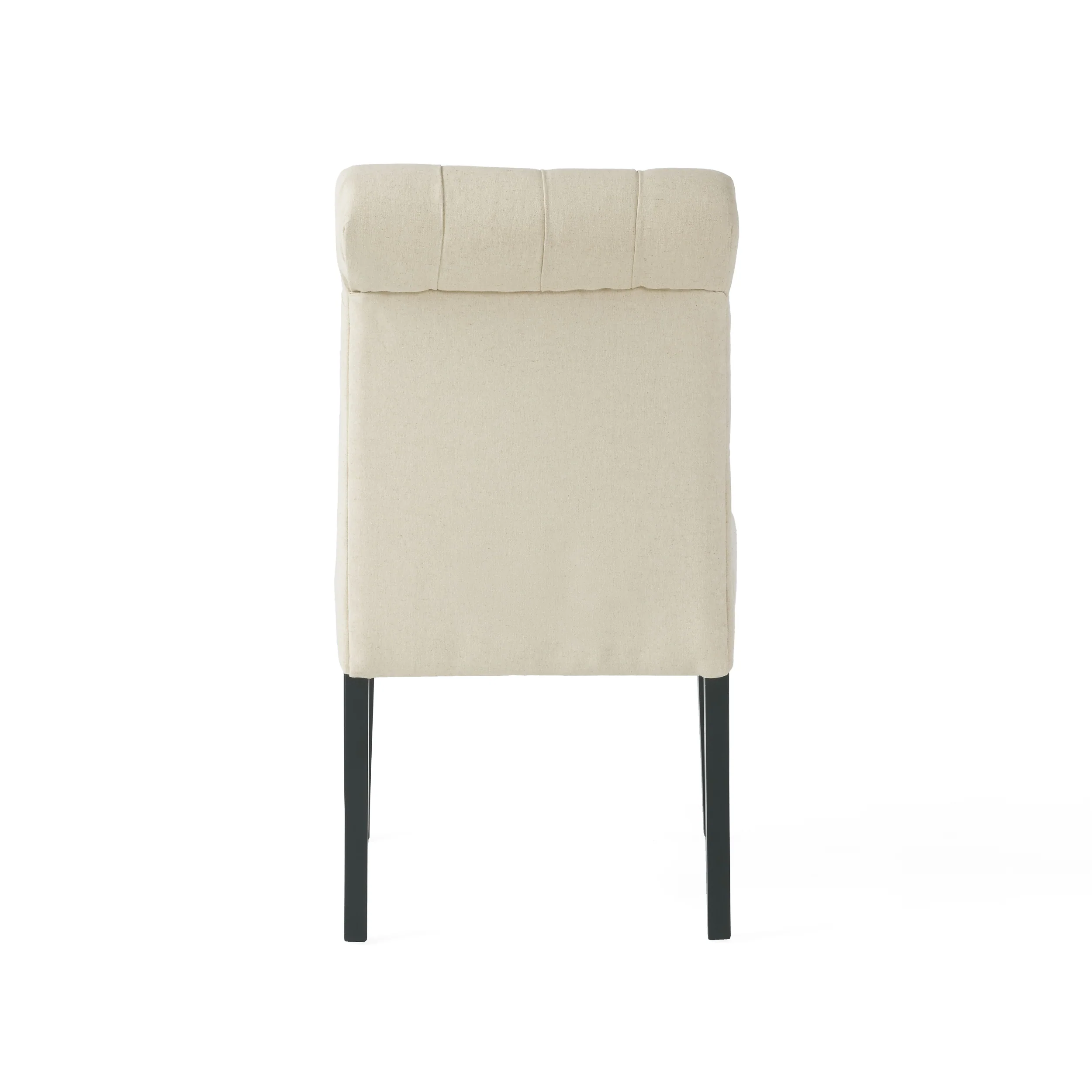 Emerson Contemporary Tufted Rolltop Dining Chairs - furnishings