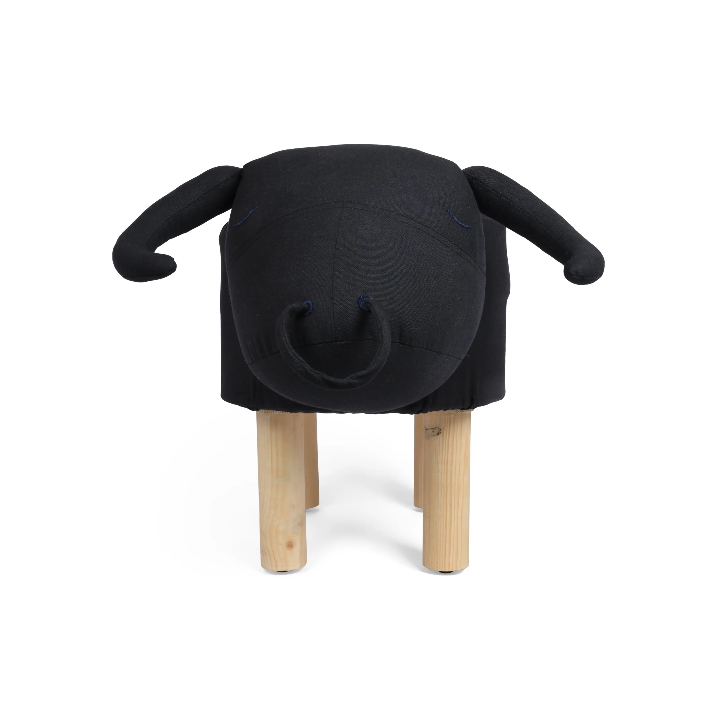 Ottavia Contemporary Kids Bull Ottoman - furnishings
