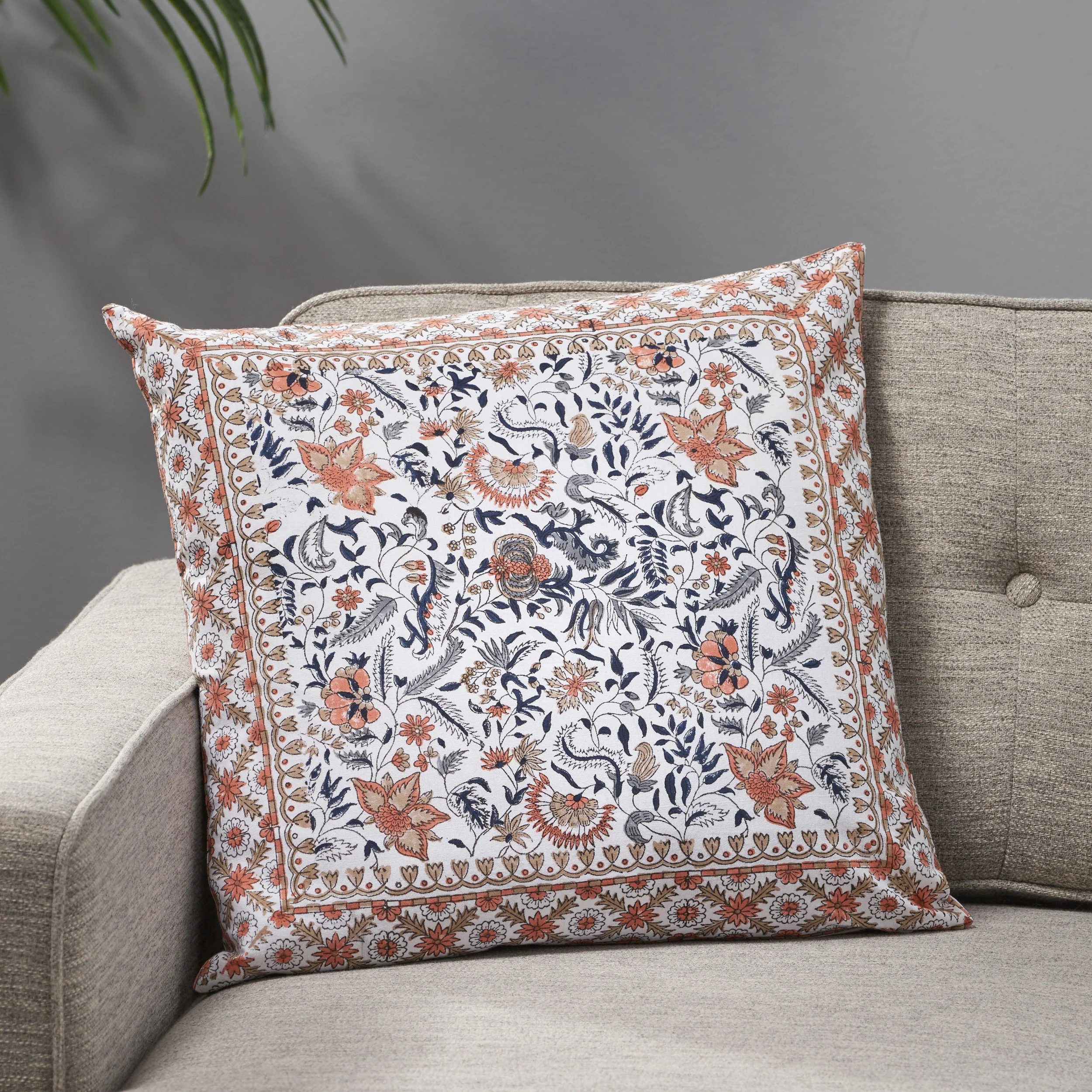 Aalasia Modern Fabric Throw Pillow - furnishings