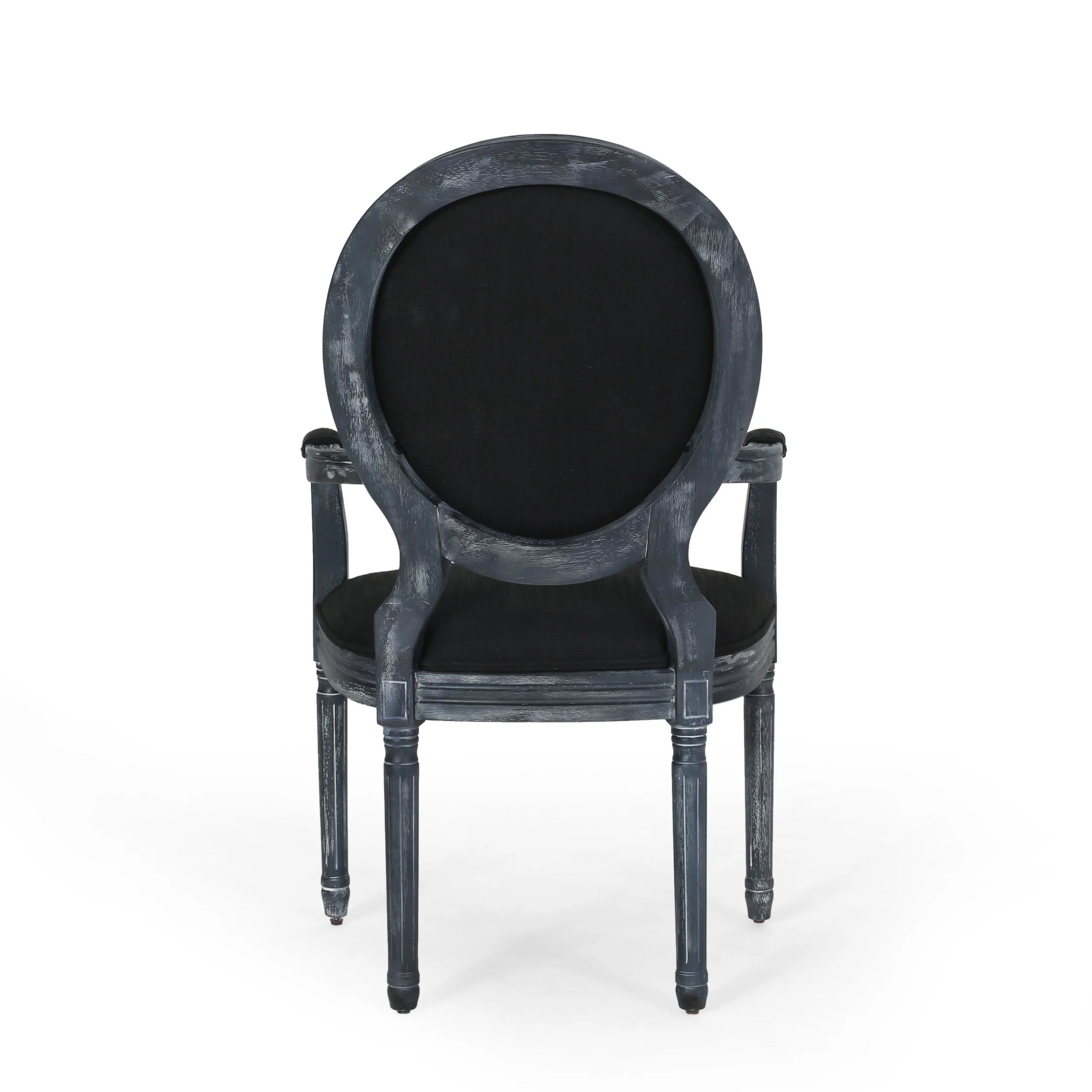 Aisenbrey French Country Wood Upholstered Dining Chair - furnishings