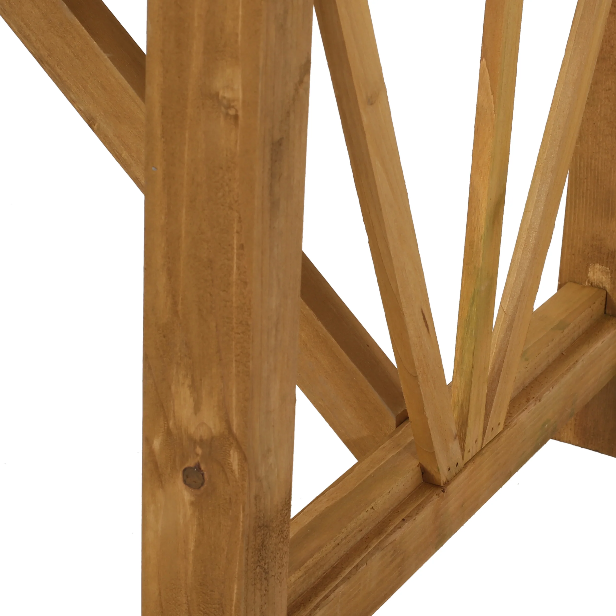 Edmonton Traditional Firwood Arbor Bench - furnishings