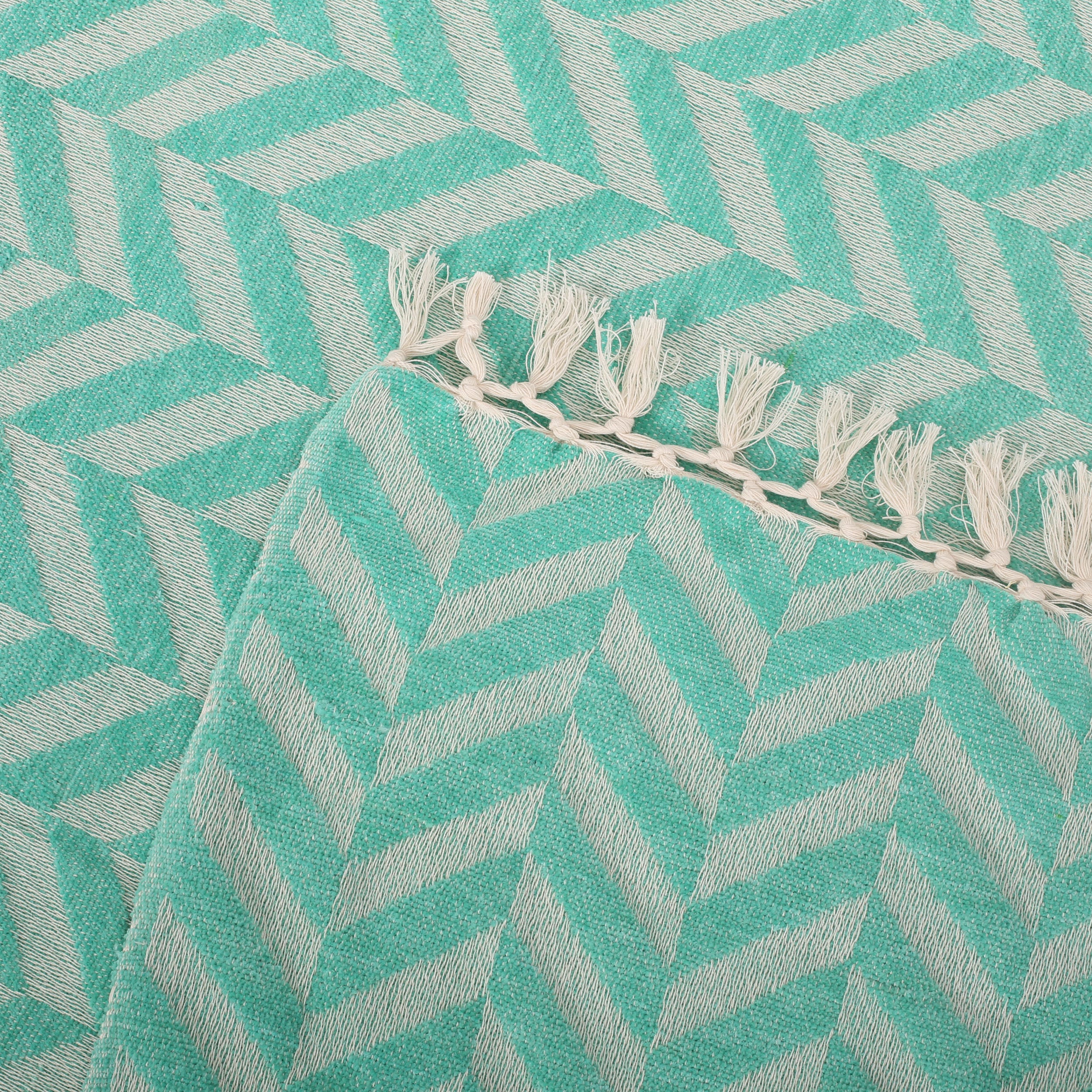 Wissam Hand Loomed Throw Blanket - furnishings