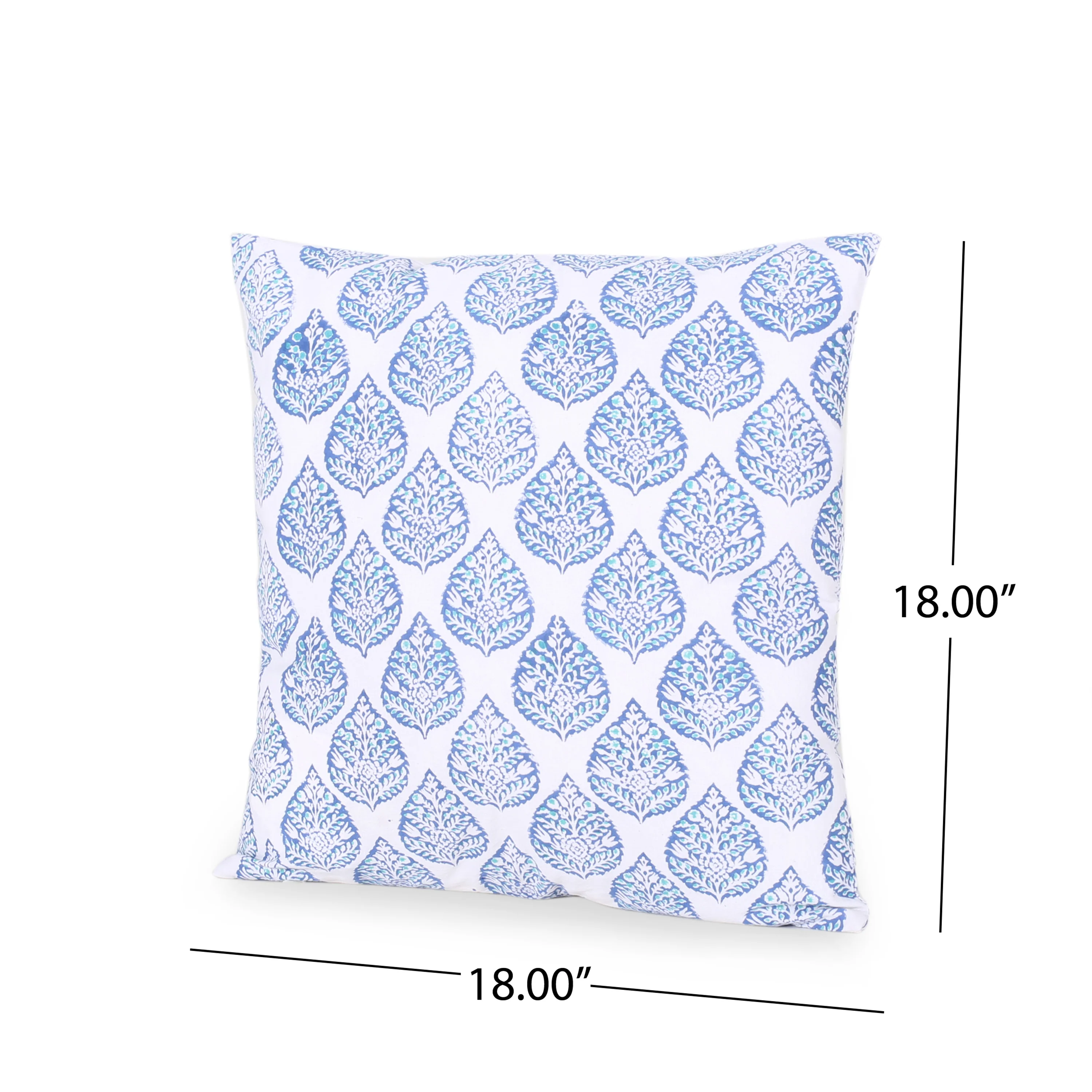 Sihaam Modern Fabric Throw Pillow (Set of 2) - furnishings