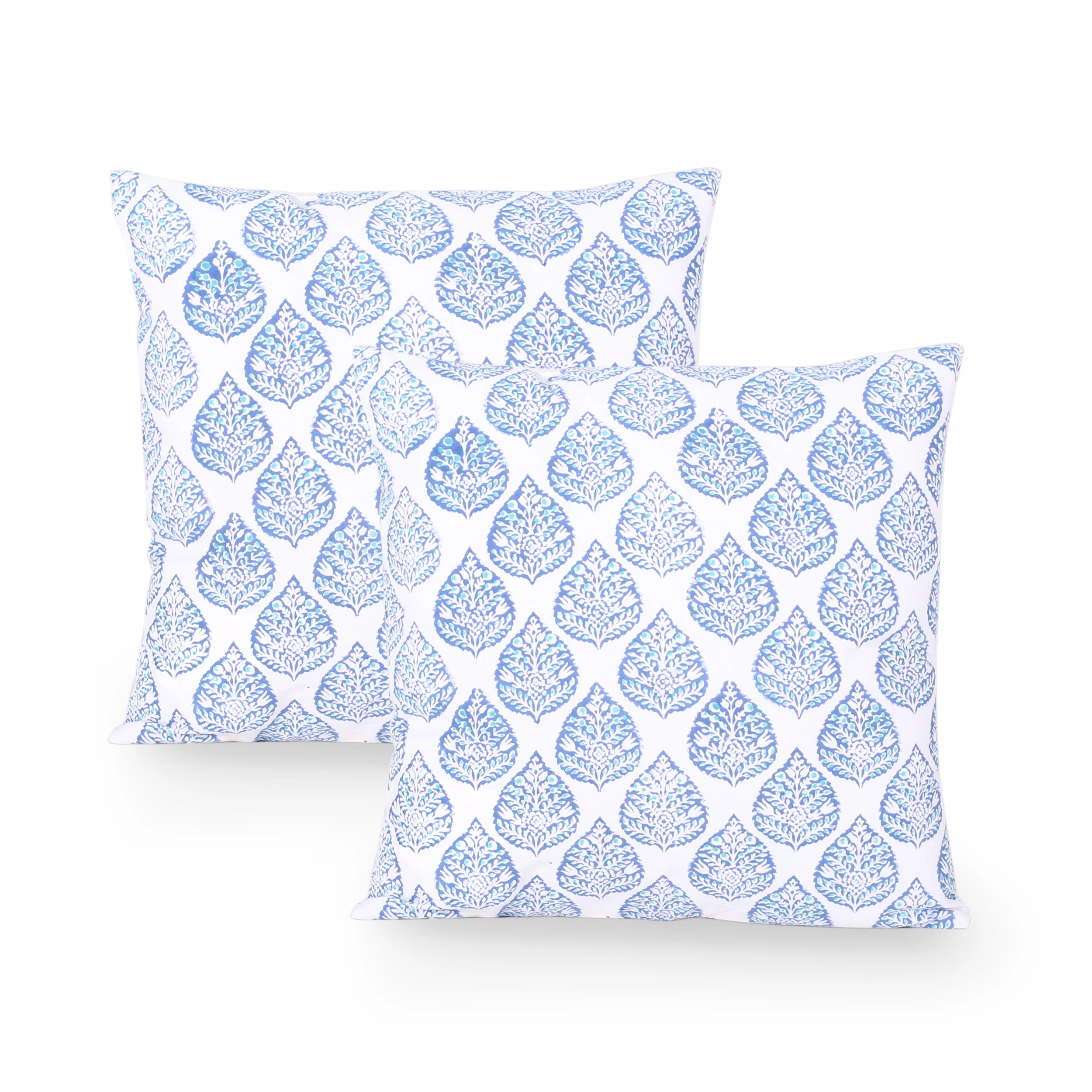 Sihaam Modern Fabric Throw Pillow (Set of 2) - furnishings