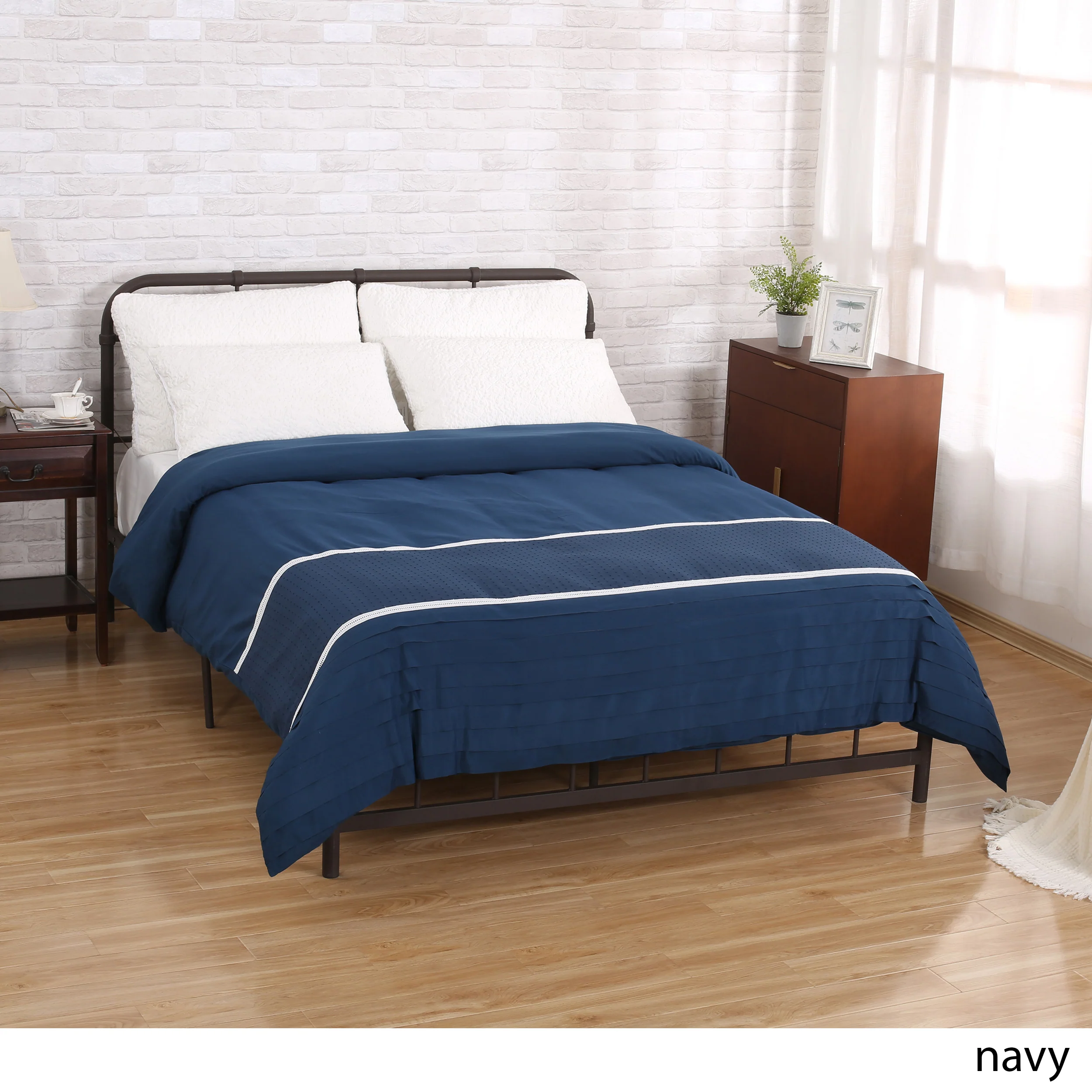 Louise Queen Size Fabric Duvet Cover - furnishings