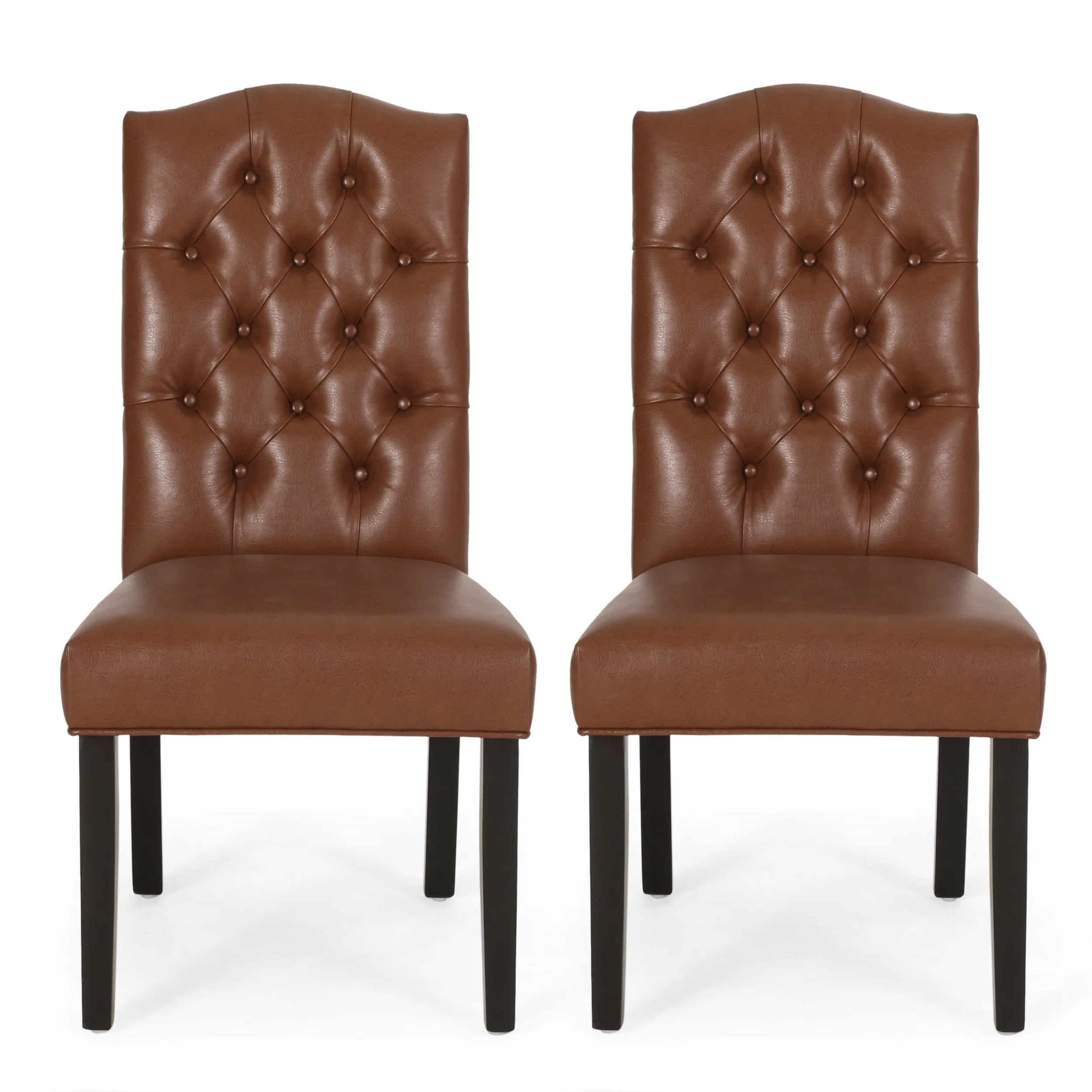 Winfough Contemporary Tufted Dining Chairs, Set of 2 - furnishings