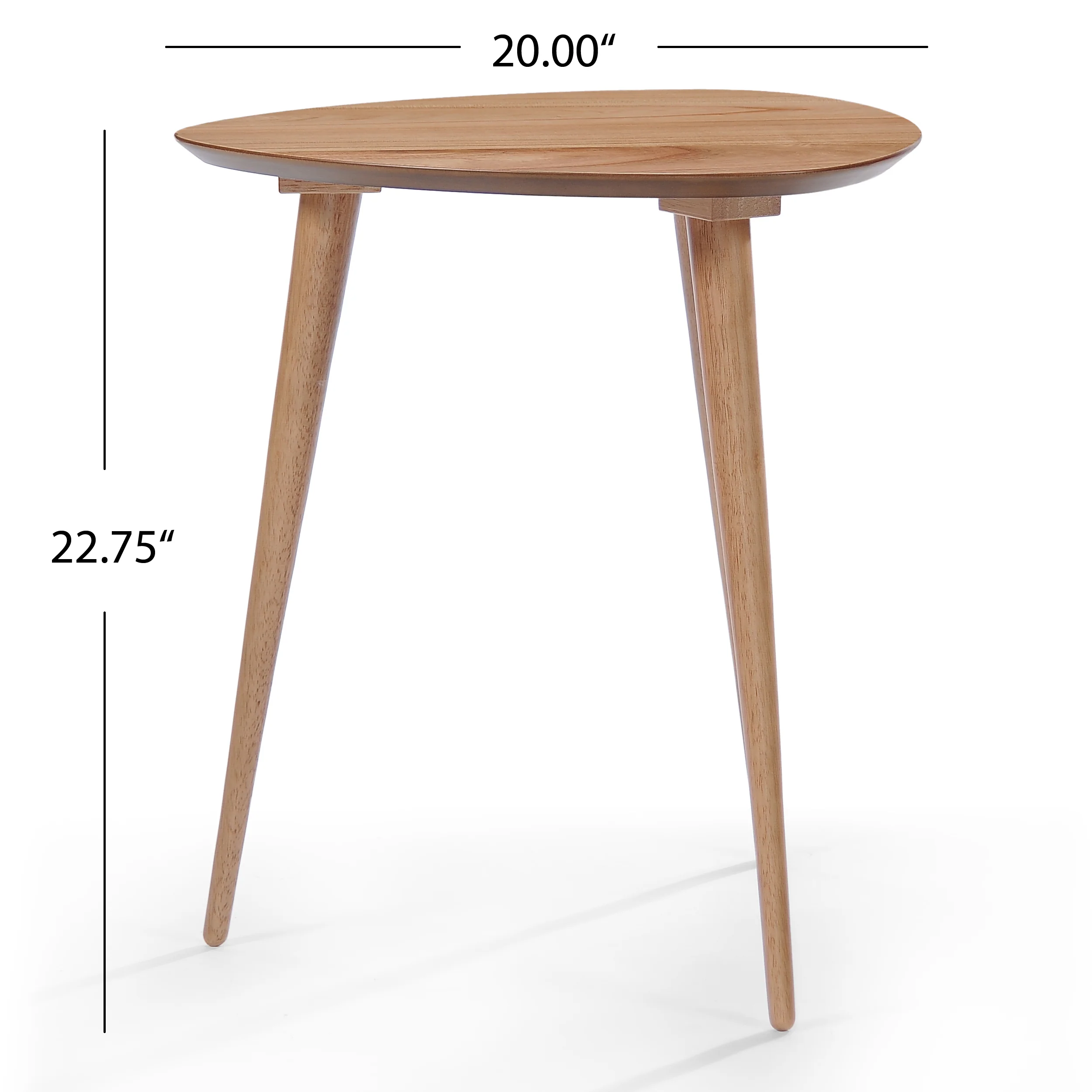Finnian Wood Finish End Table - furnishings