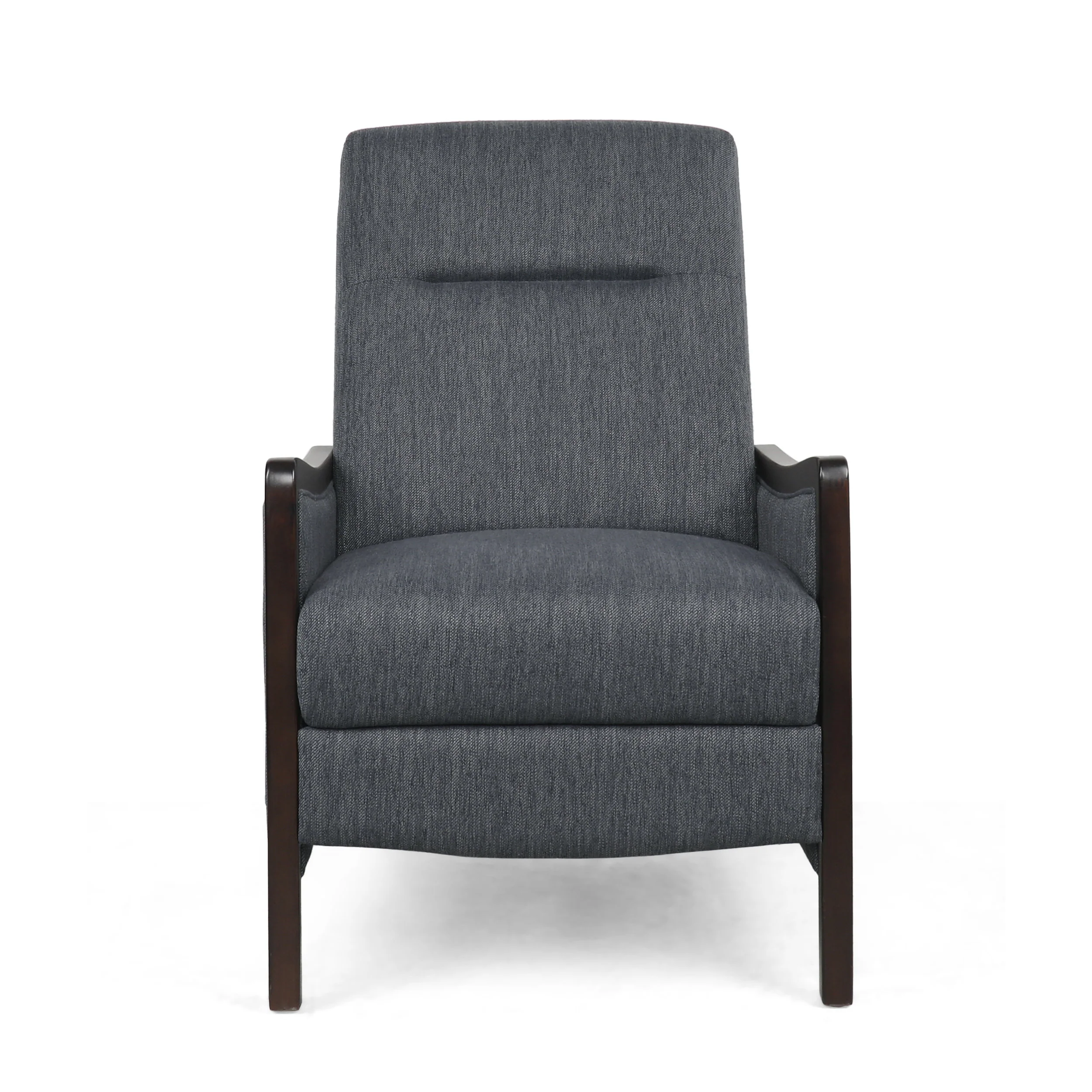 Drury Contemporary Upholstered Pushback Recliner - furnishings