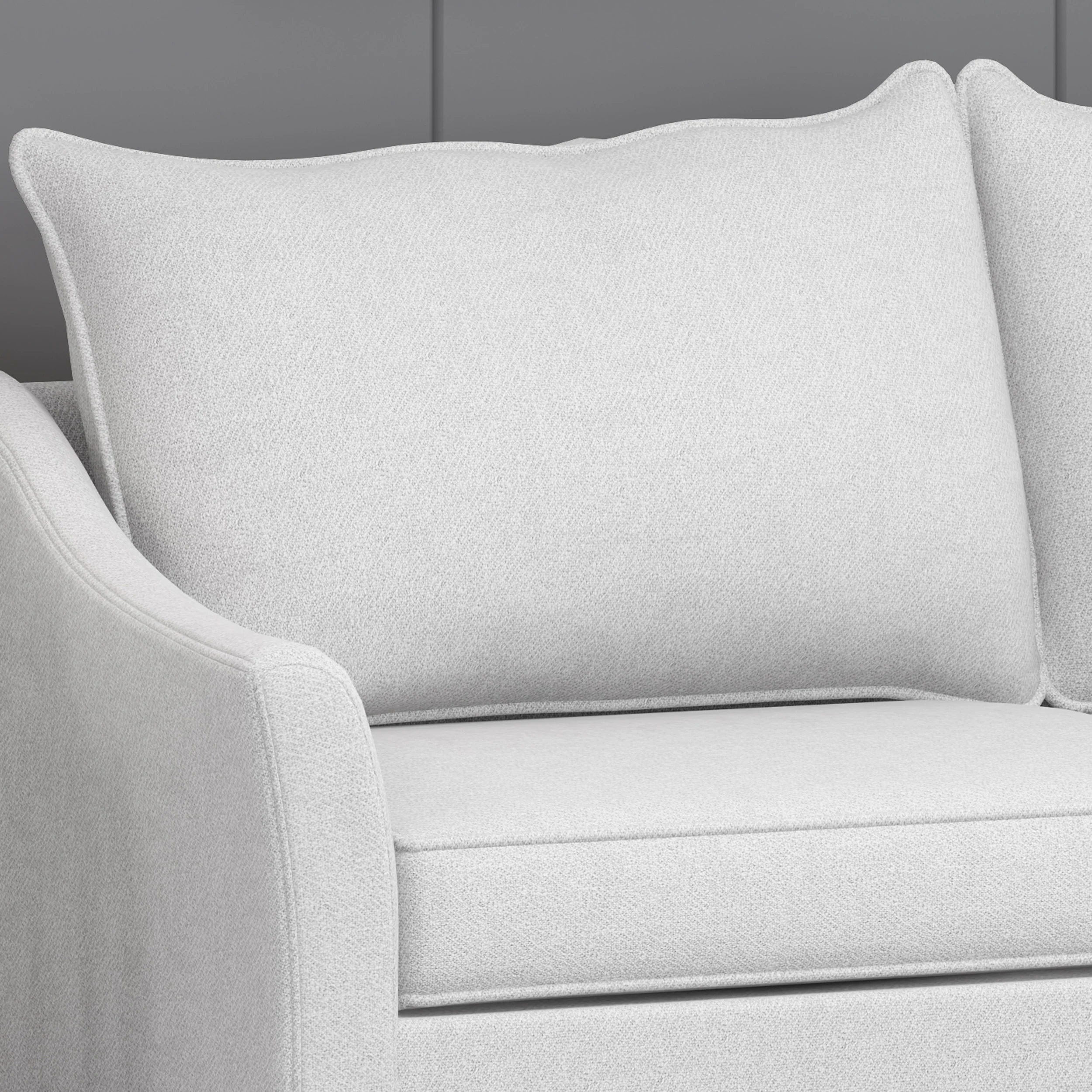 Tess Contemporary Fabric 3 Seater Sofa - furnishings
