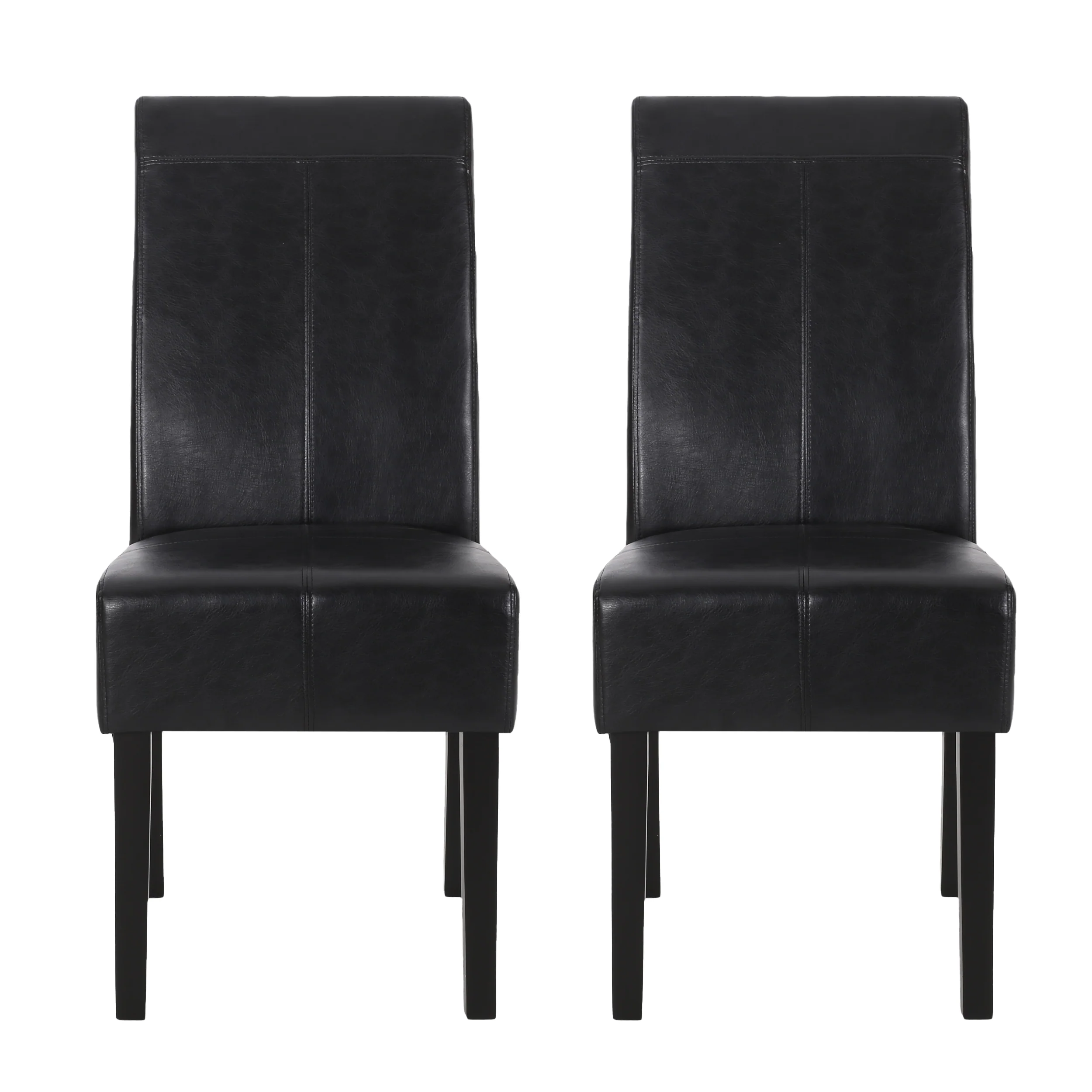 Percival Contemporary Upholstered T-Stitch Dining Chairs, Set of 2 - furnishings