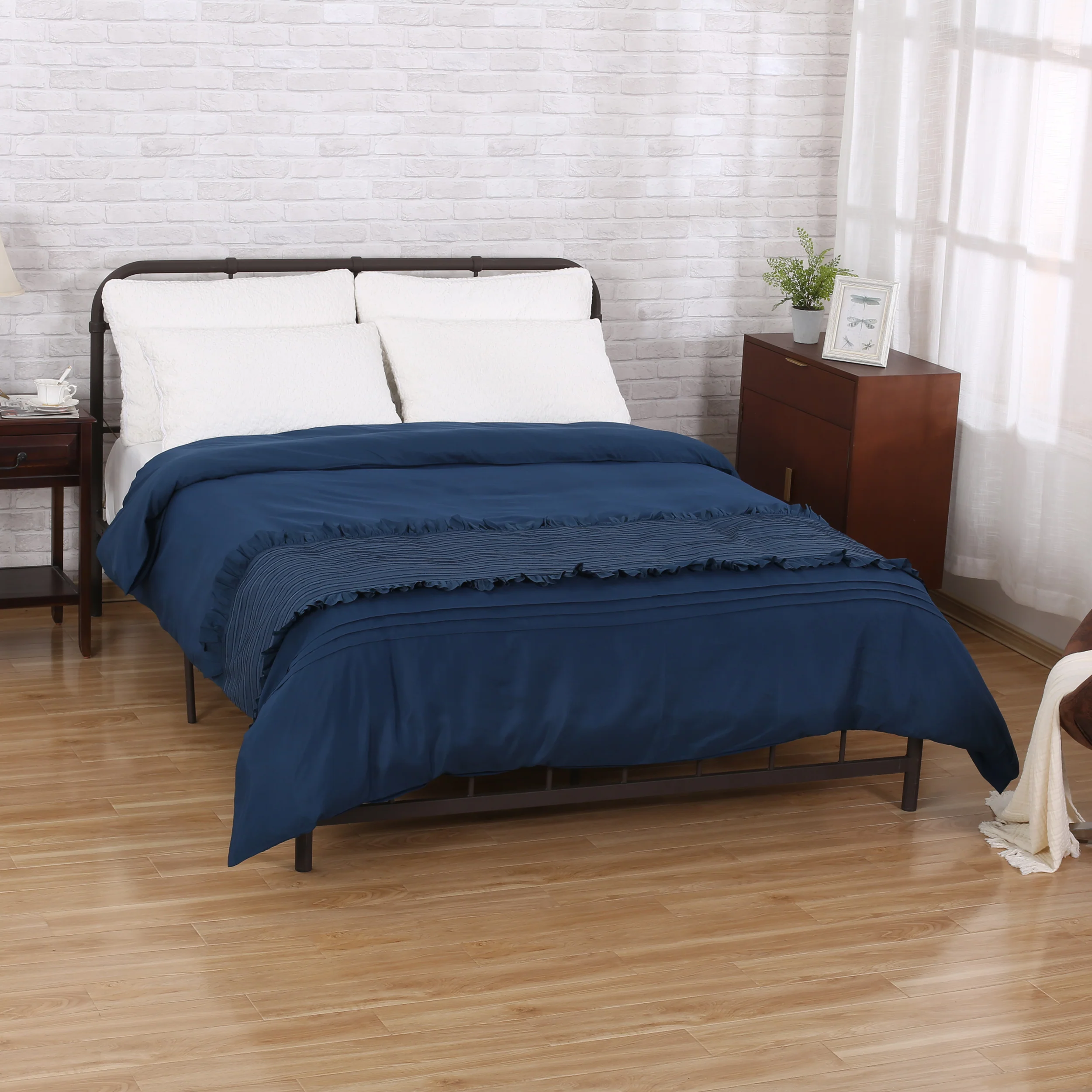 Arian Queen Size Fabric Duvet Cover - furnishings