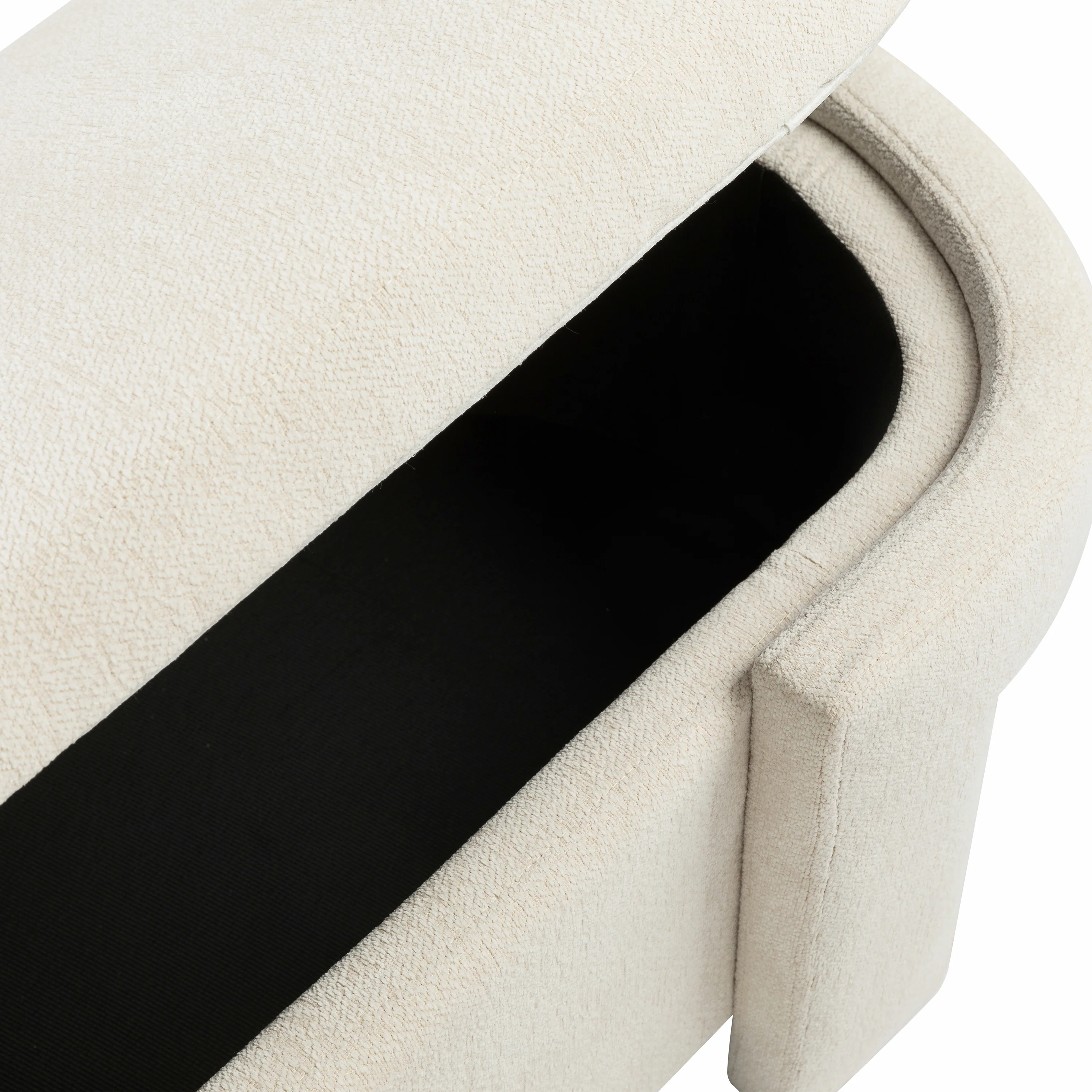 Ethan Upholstered Fabric Storage Ottoman Bench Foot Rest Stool - furnishings