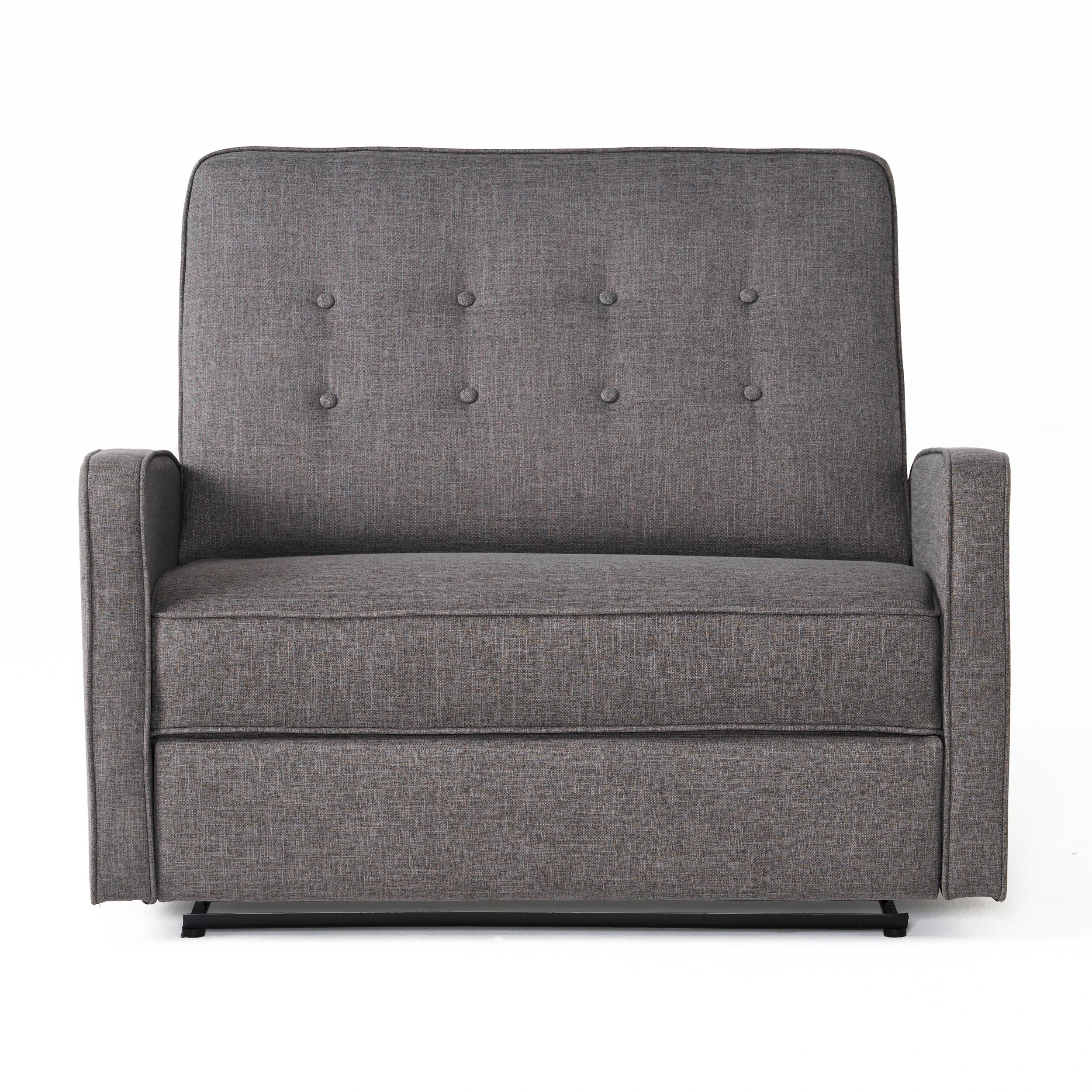 Callade Buttoned Fabric Reclining Loveseat - furnishings